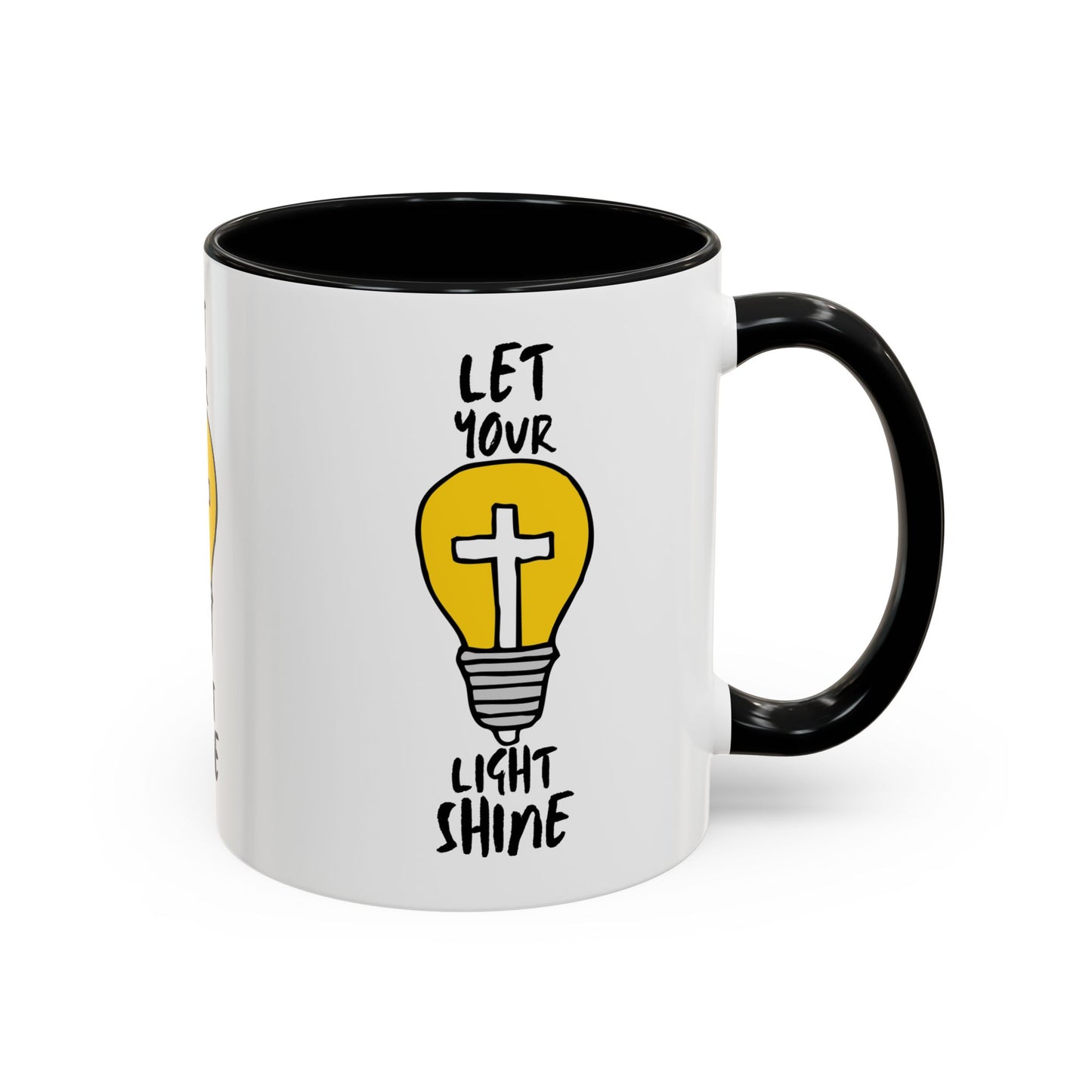 Let Your Light Shine Coffee Mug Inspirational Christian Gift for Faith-Based Coffee Lovers