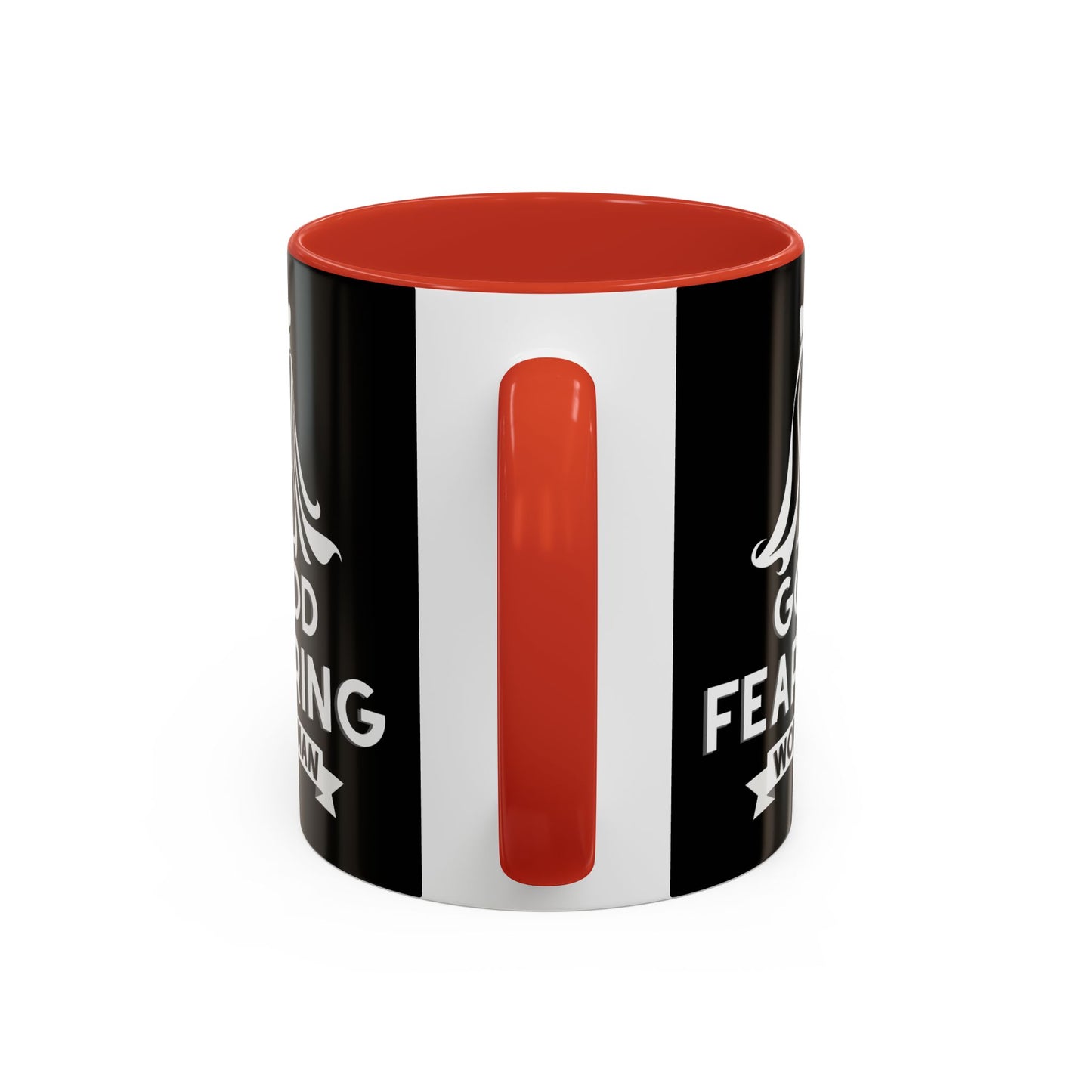 God Fearing Woman Coffee Mug Inspirational Christian Gift for Her