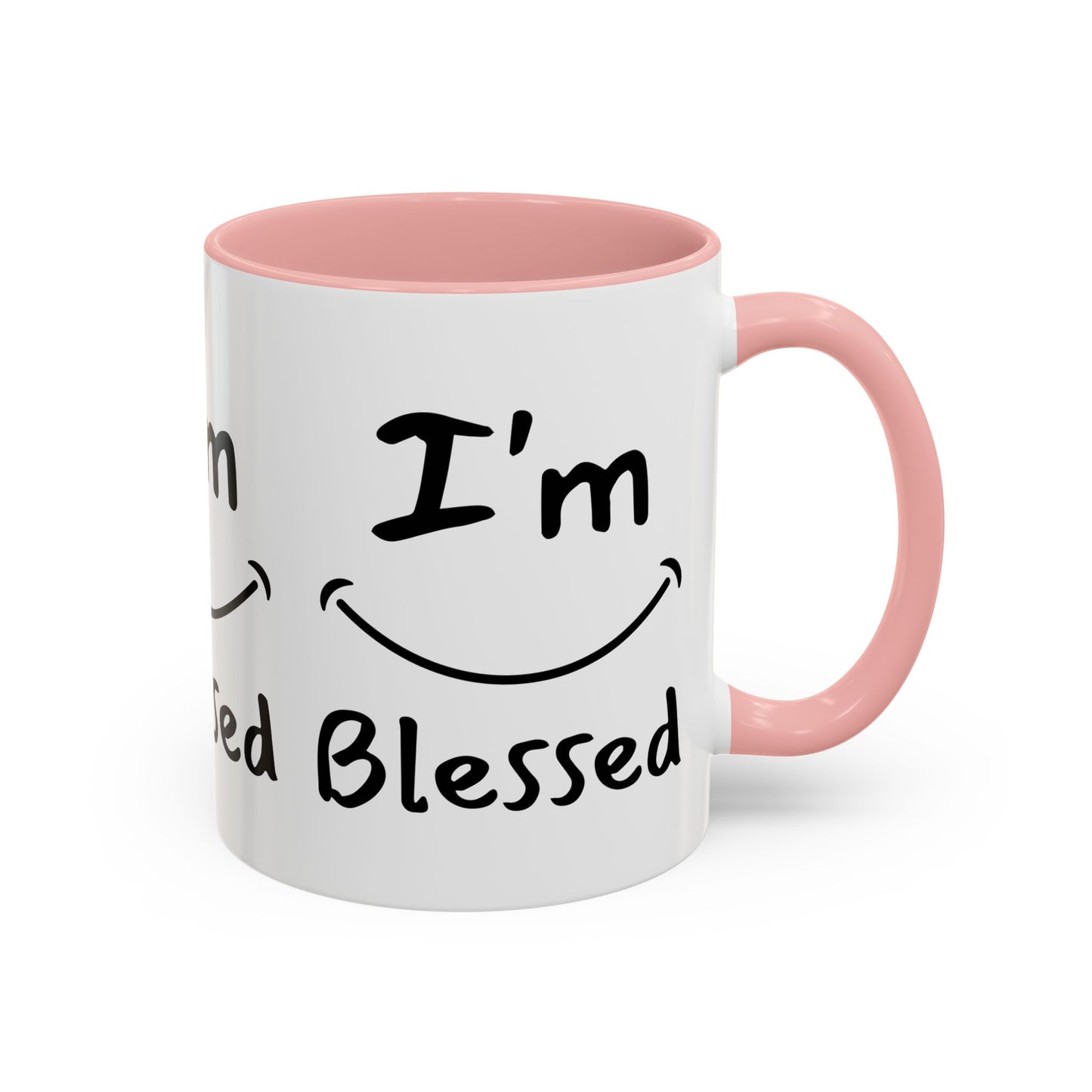 I'm Blessed Coffee Mug Inspirational Christian Gift for Faith-Based Living