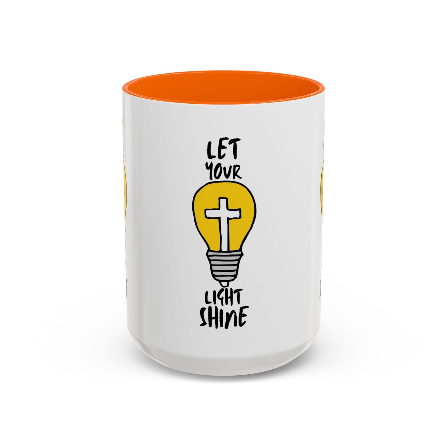 Let Your Light Shine Coffee Mug Inspirational Christian Gift for Faith-Based Coffee Lovers