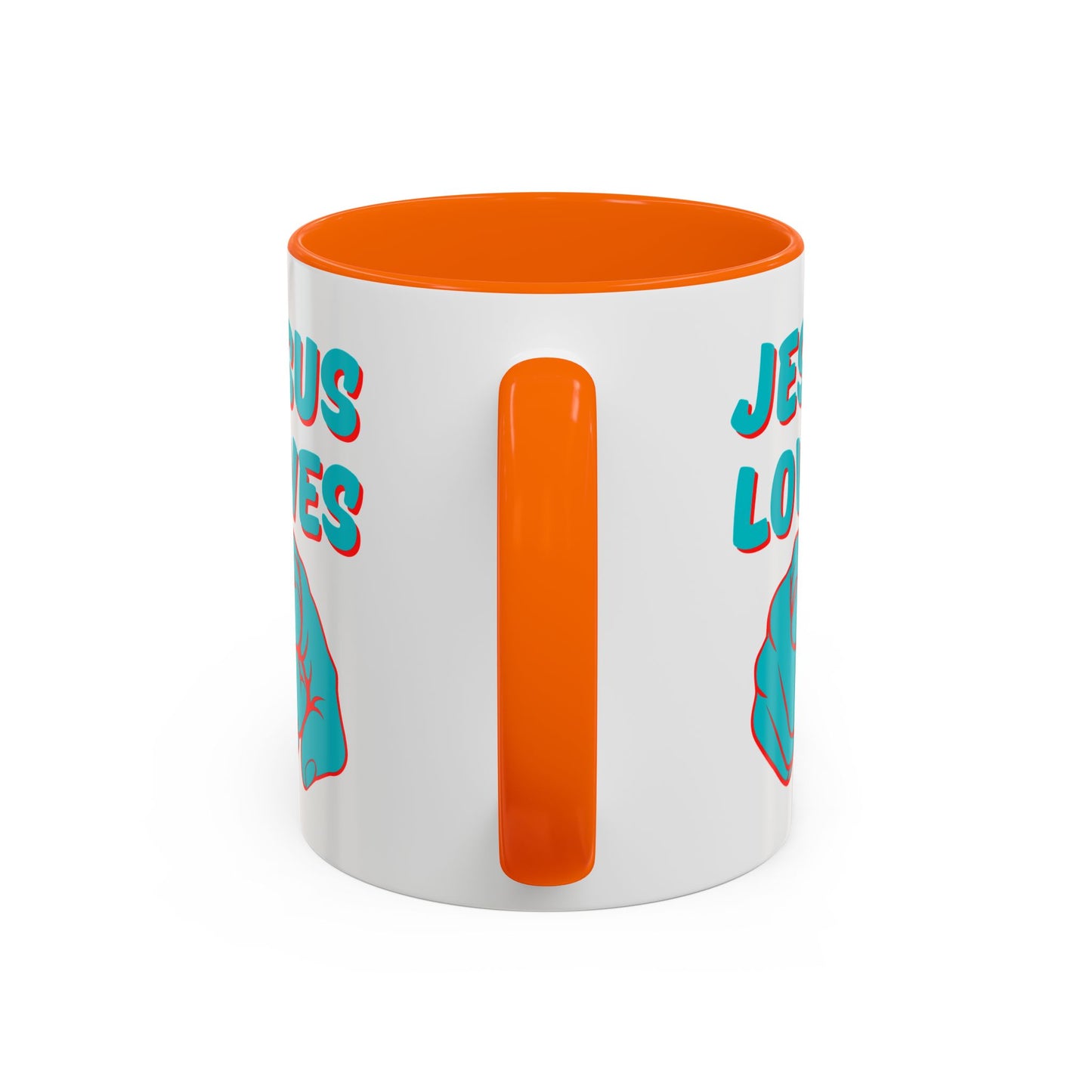 Jesus Loves You Coffee Mug Inspirational Christian Gift for Daily Encouragement