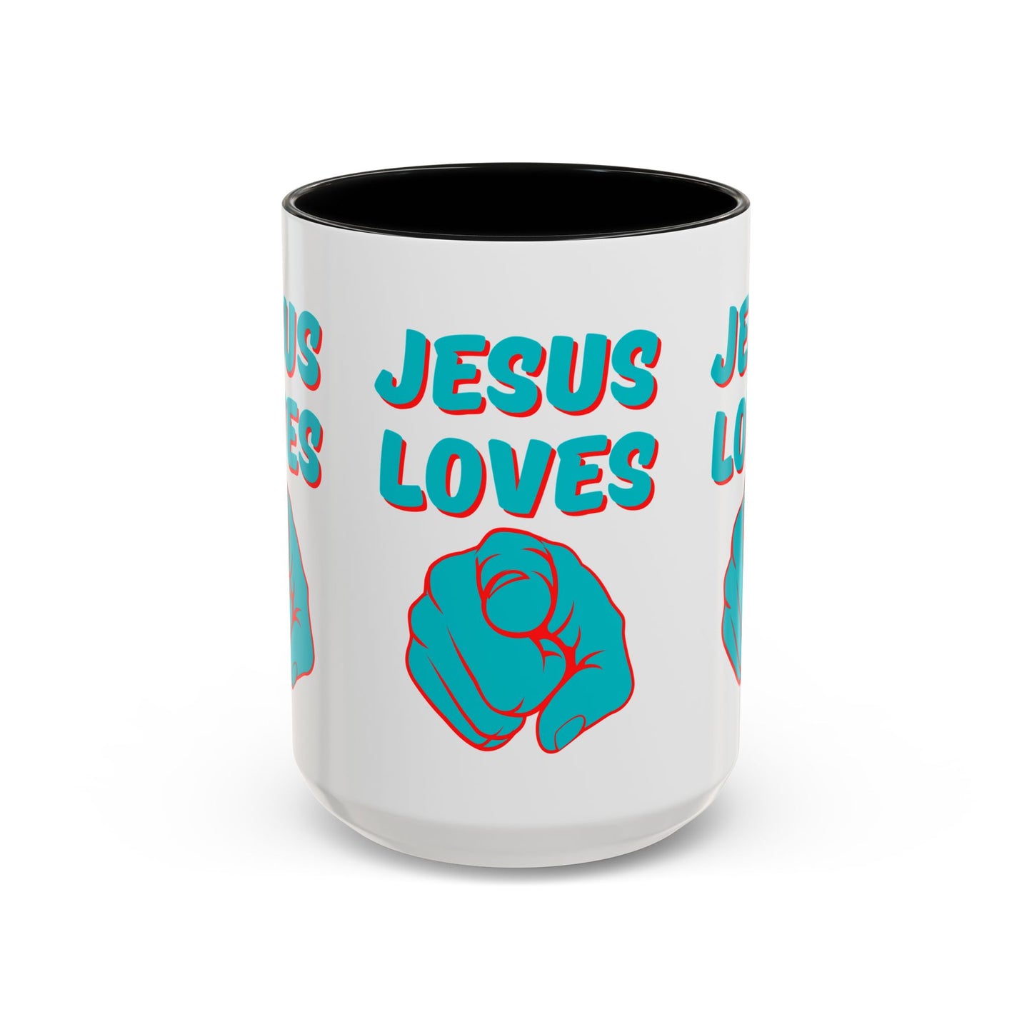 Jesus Loves You Coffee Mug Inspirational Christian Gift for Daily Encouragement