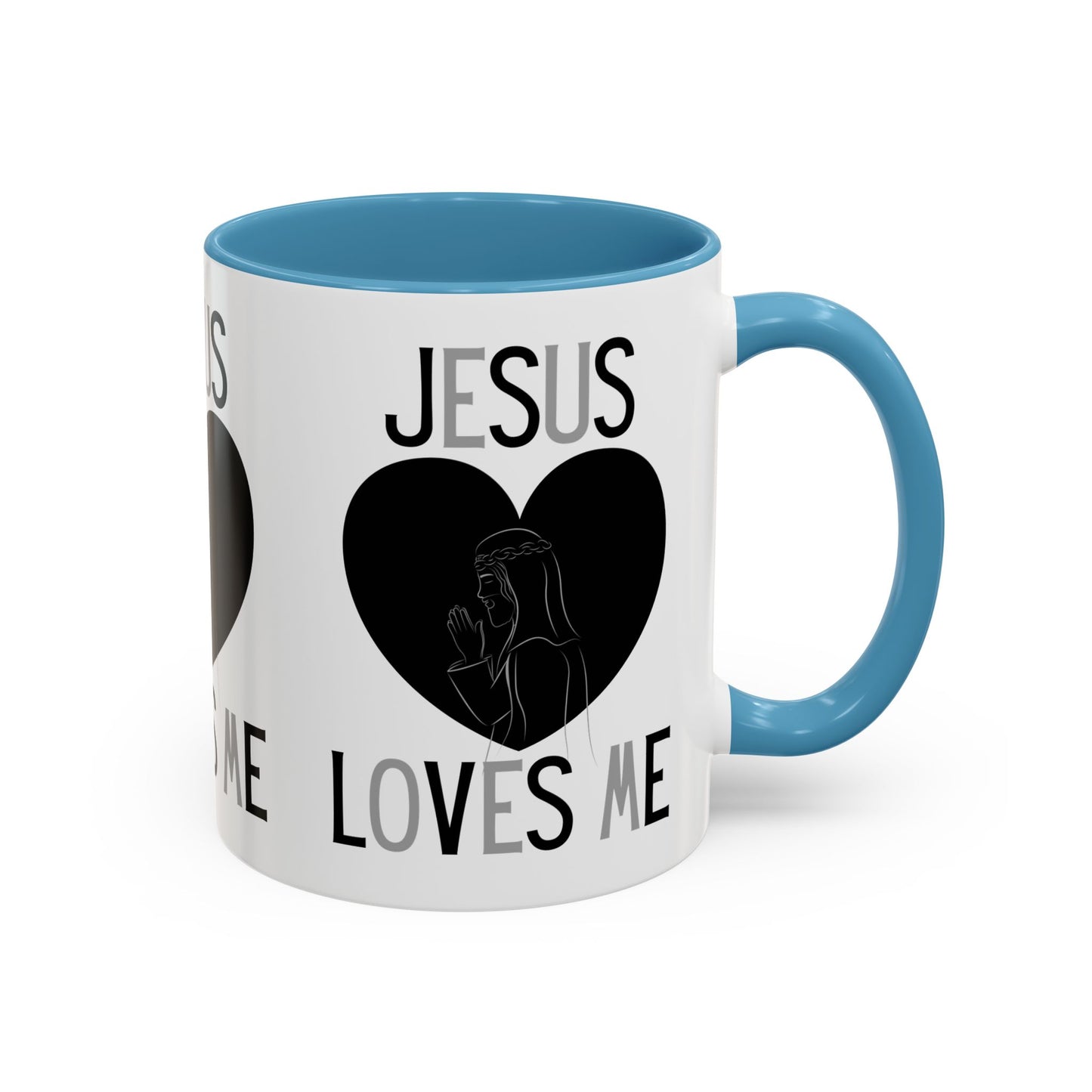 Jesus Loves Me Coffee Mug Inspirational Christian Gift for Faith-Based Living