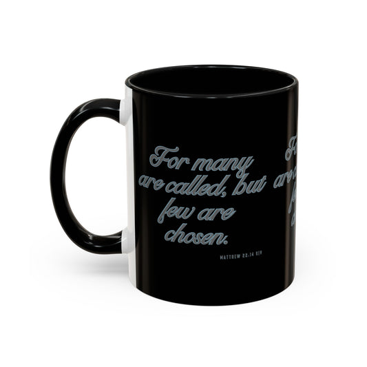 Matthew 22:14 KJV Bible Verse Coffee Mug Faith Based Christian Gift