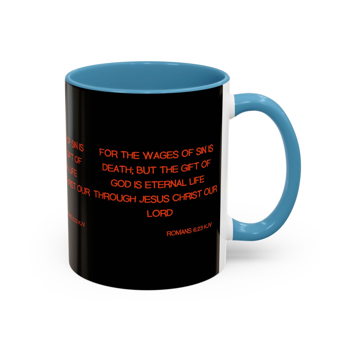 Romans 6:23 KJV Coffee Mug The Gift of God is Eternal Life Biblical Christian Gift for Faith-Based Living