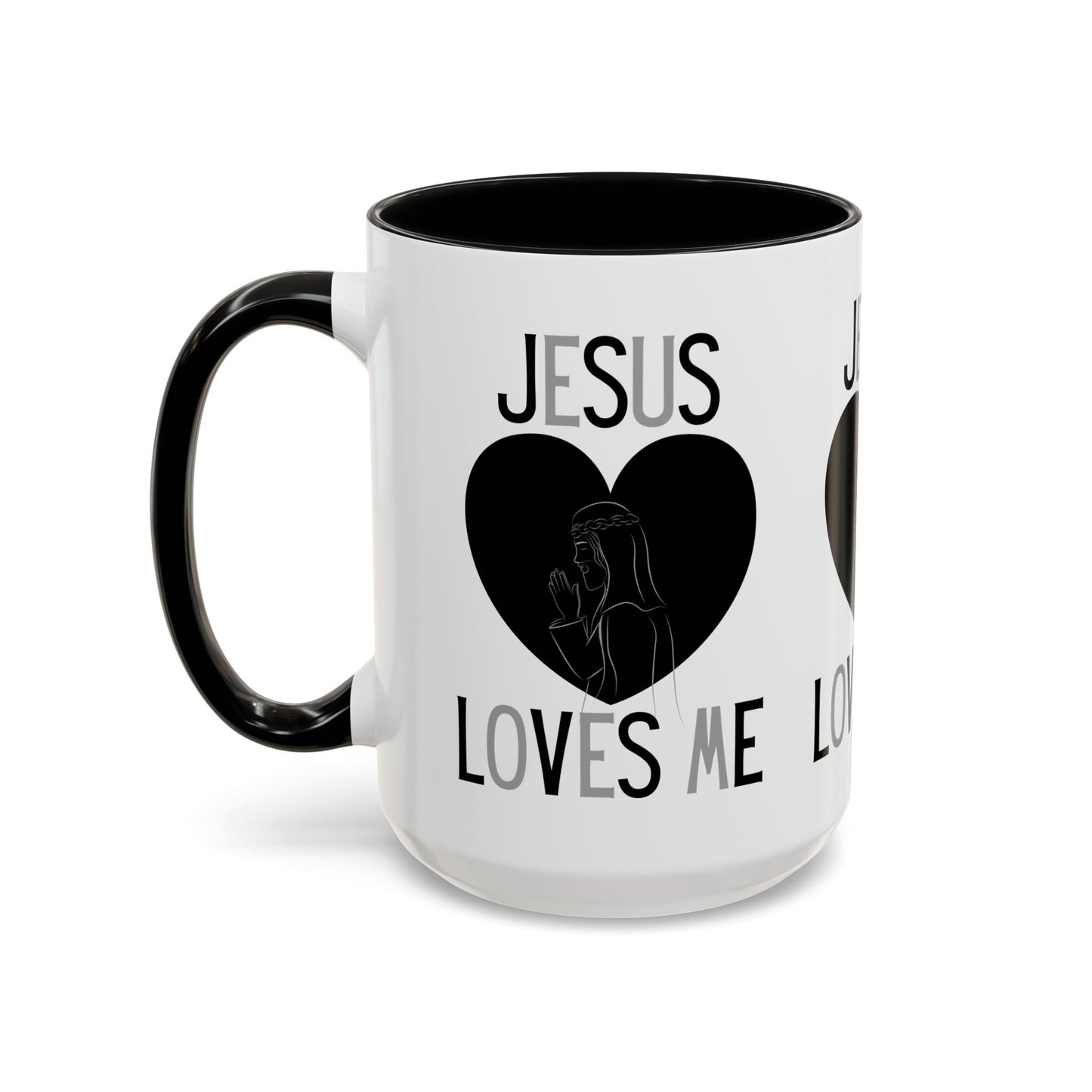 Jesus Loves Me Coffee Mug Inspirational Christian Gift for Faith-Based Living