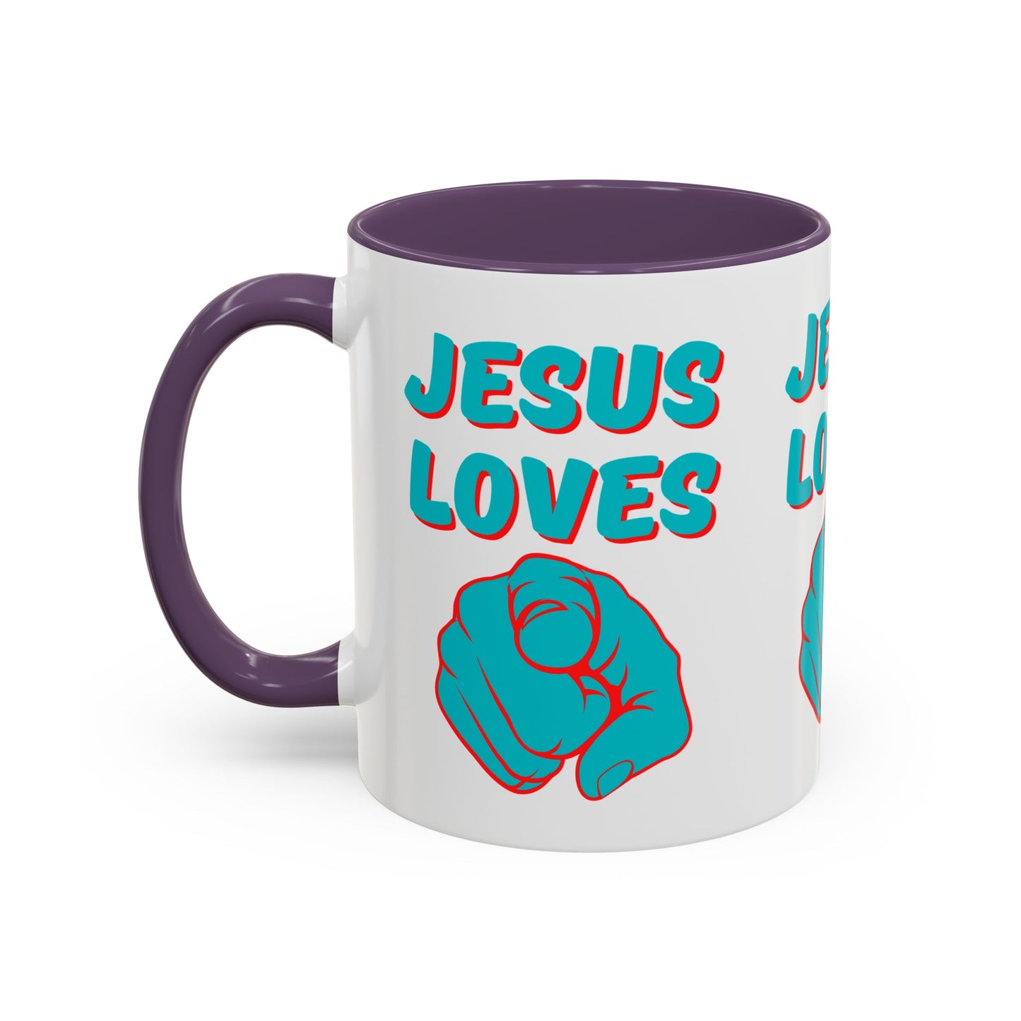 Jesus Loves You Coffee Mug Inspirational Christian Gift for Daily Encouragement