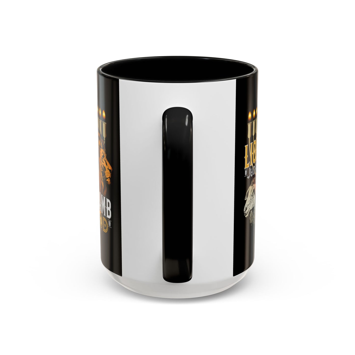 Lion of Judah, Lamb of God Coffee Mug Embrace Faith & Strength