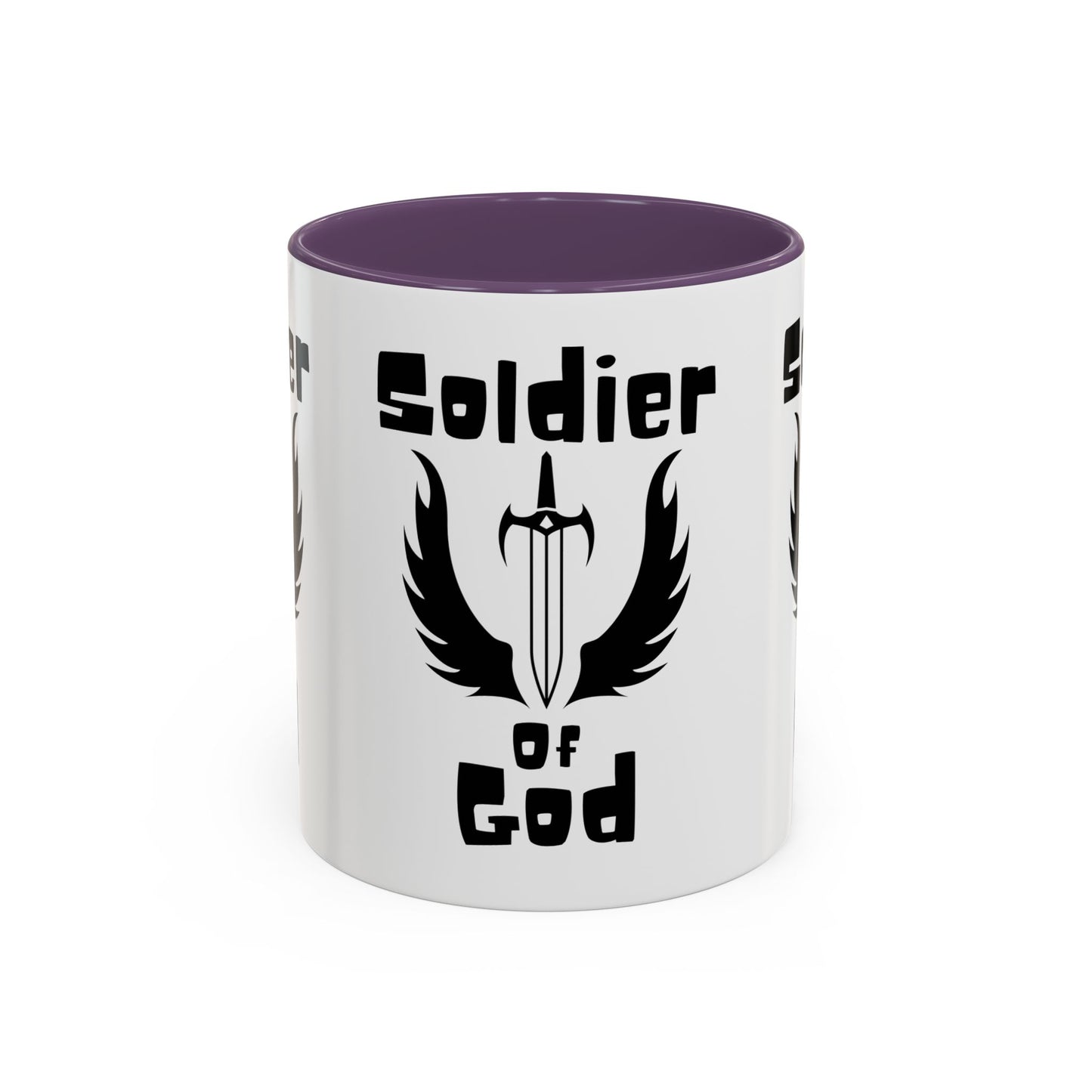 Soldier of God Coffee Mug Inspirational Christian Gift for Faith-Based Living