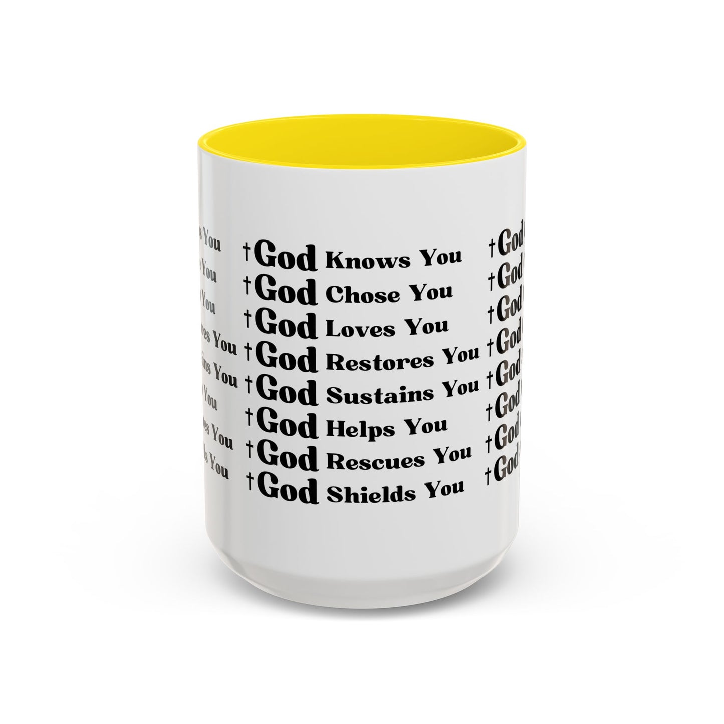 God's Love and Promises Faith-Filled Coffee Mug Faith Hope And Love Christian Gift for Coffee Lovers