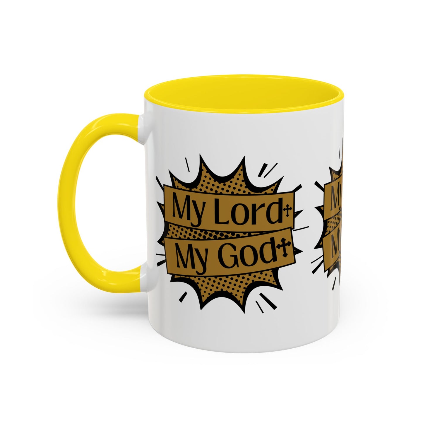 My Lord My God Coffee Mug Faith Based Christian Gift for Believers