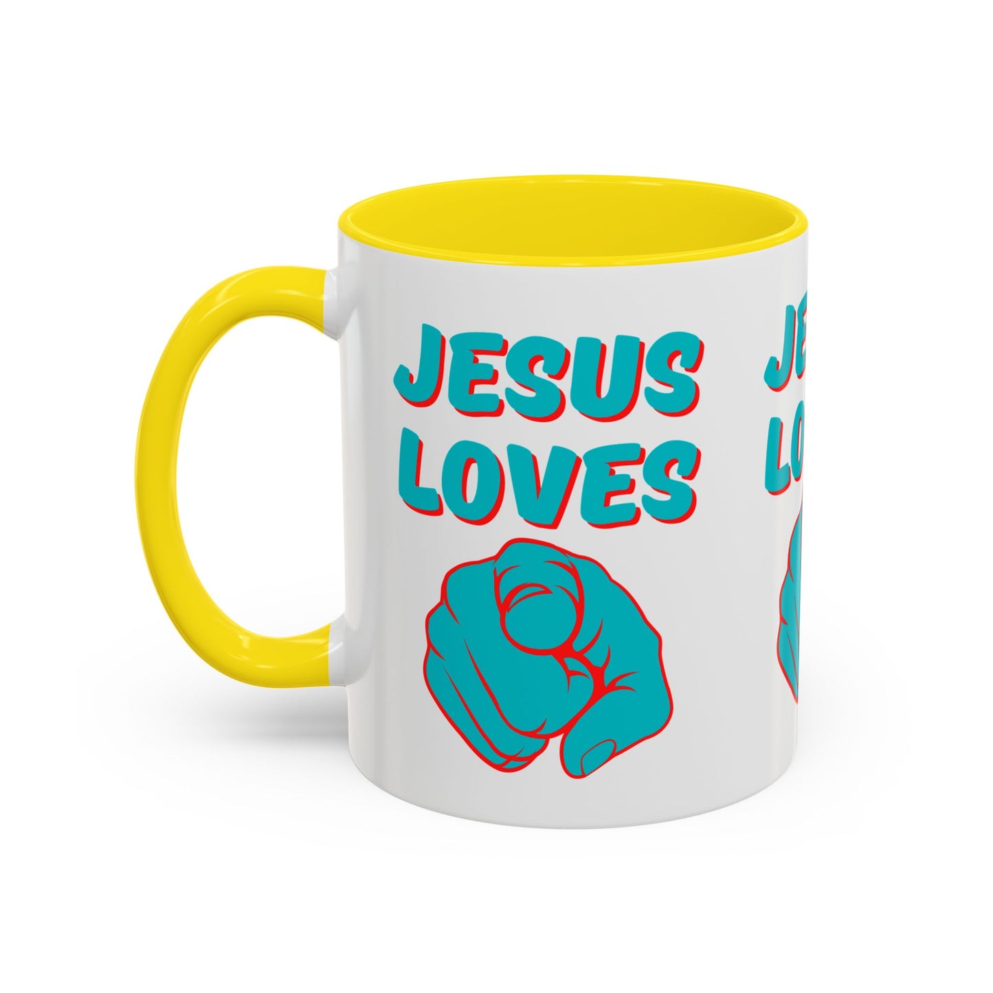 Jesus Loves You Coffee Mug Inspirational Christian Gift for Daily Encouragement