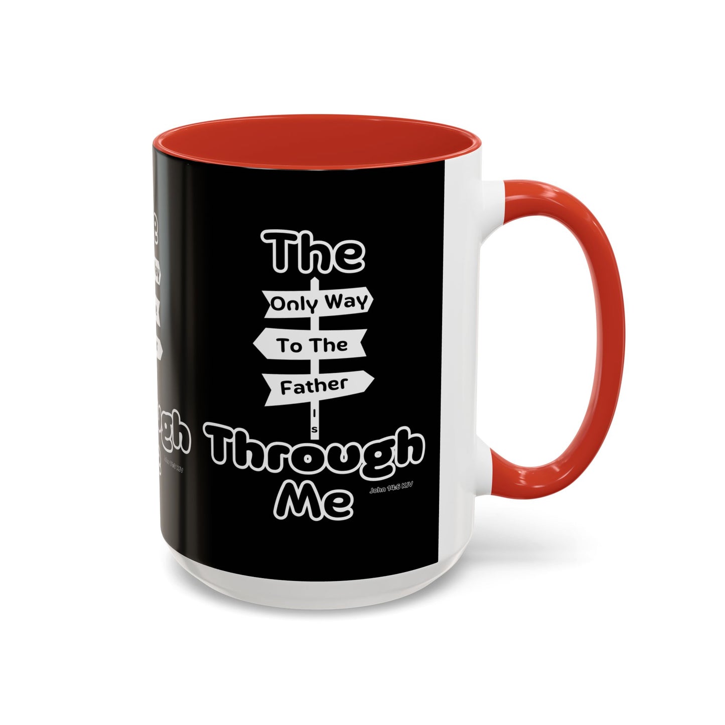 John 14:6 Bible Verse Coffee Mug Faith Based Christian Gift