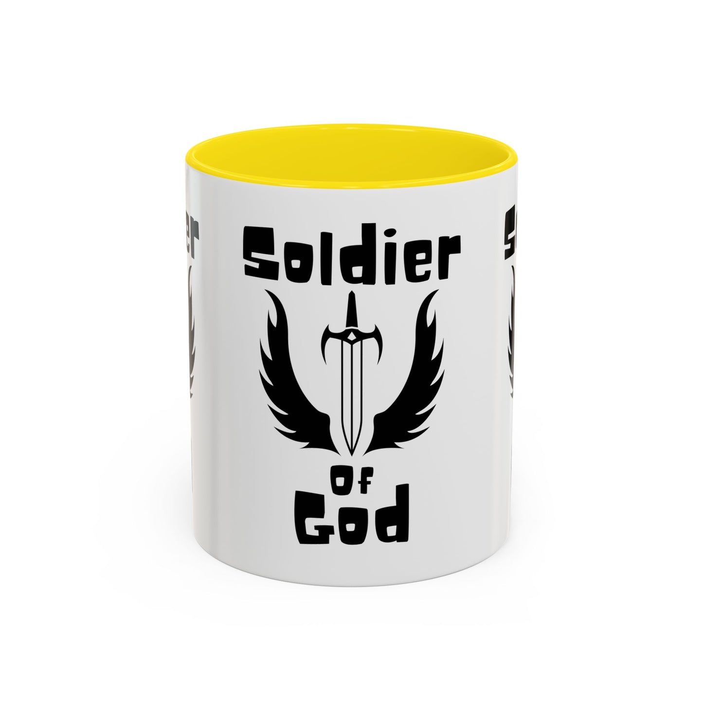 Soldier of God Coffee Mug Inspirational Christian Gift for Faith-Based Living