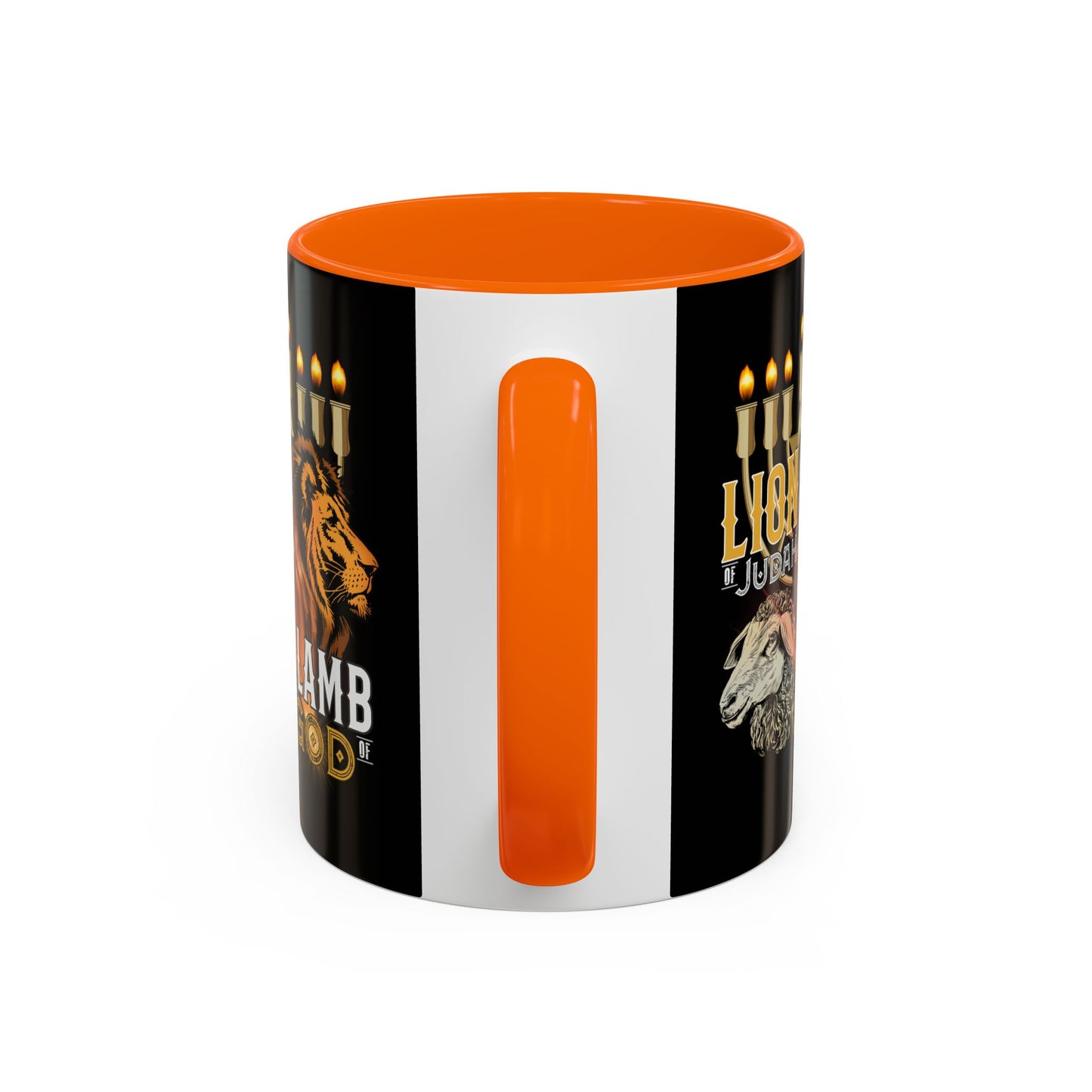 Lion of Judah, Lamb of God Coffee Mug Embrace Faith & Strength