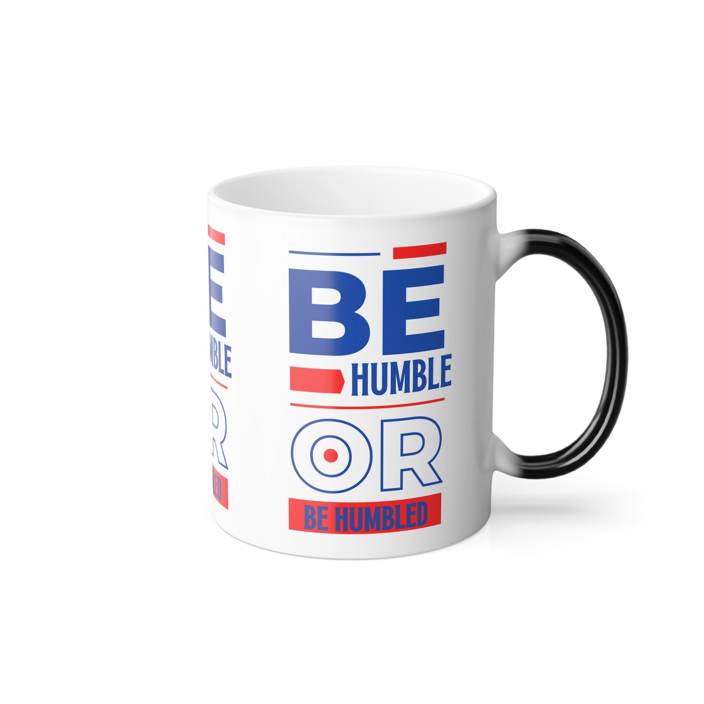 Be Humble Or Be Humbled Bible Themed Color Morphing Coffee Mug Faith Based Inspirational Christian Gift for Coffee Lovers