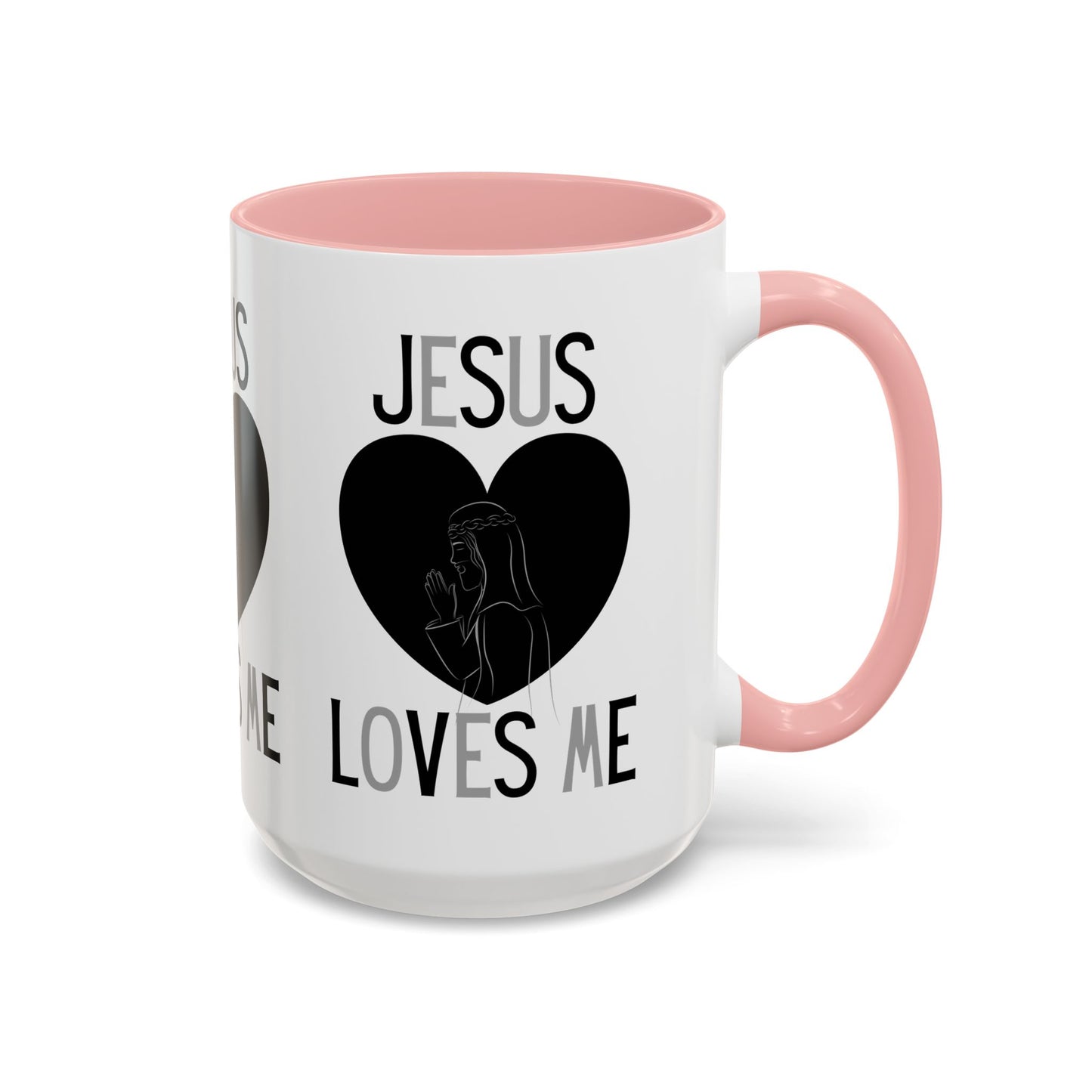 Jesus Loves Me Coffee Mug Inspirational Christian Gift for Faith-Based Living