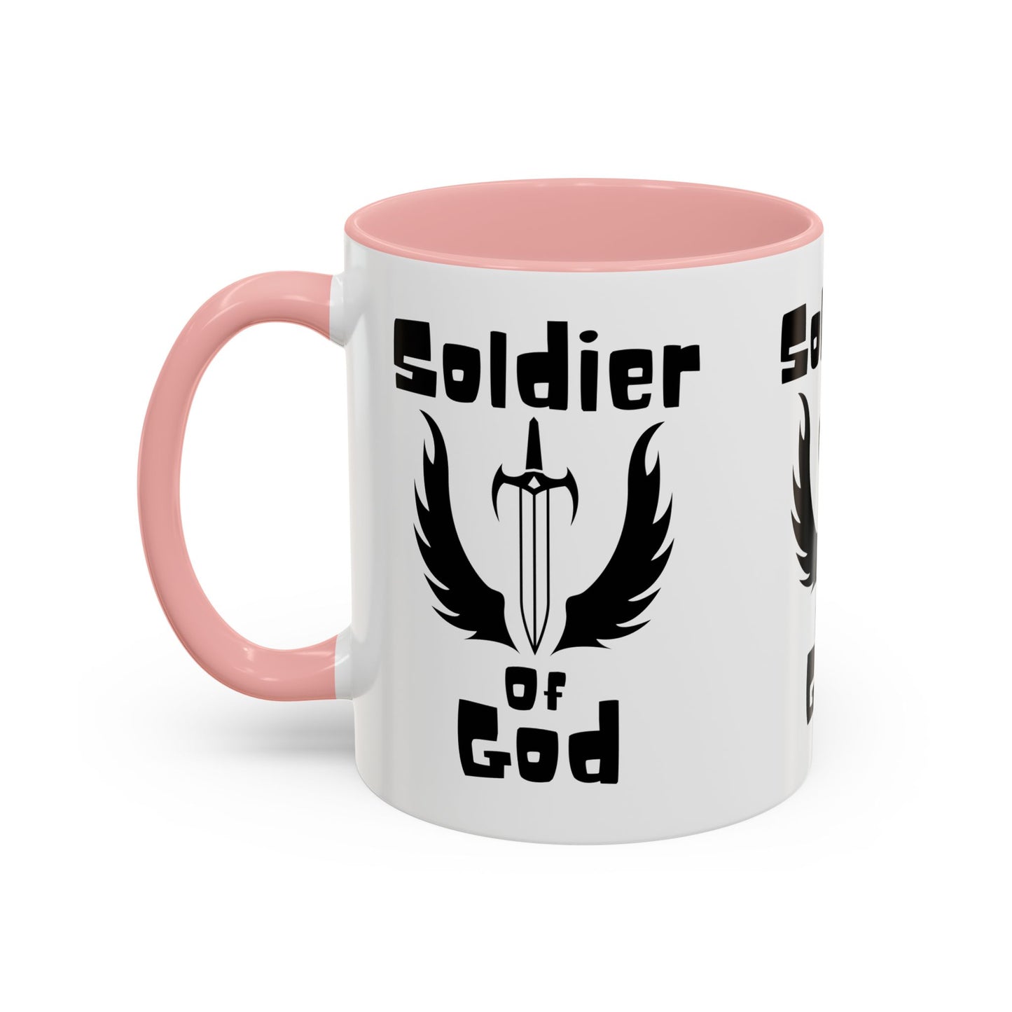 Soldier of God Coffee Mug Inspirational Christian Gift for Faith-Based Living