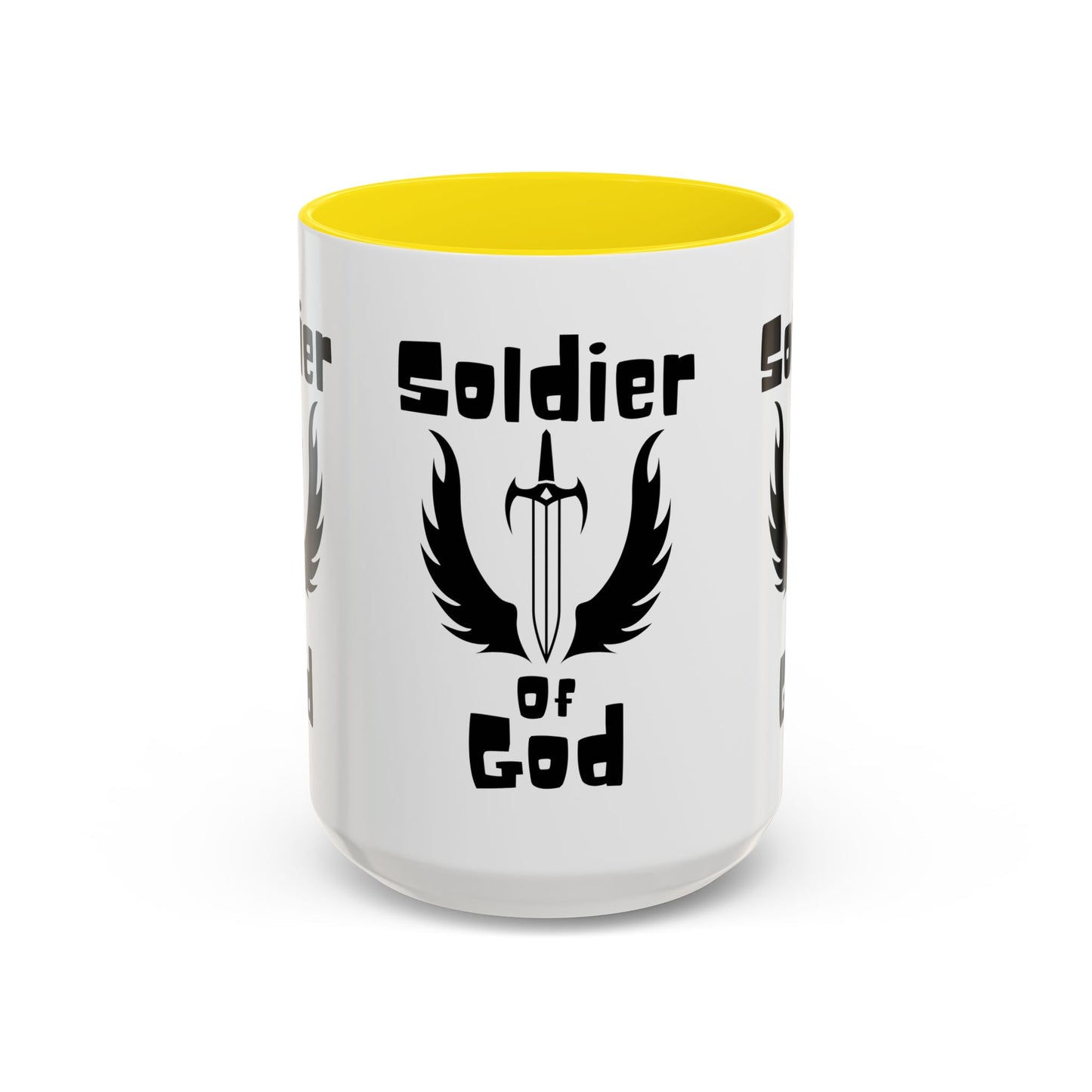 Soldier of God Coffee Mug Inspirational Christian Gift for Faith-Based Living