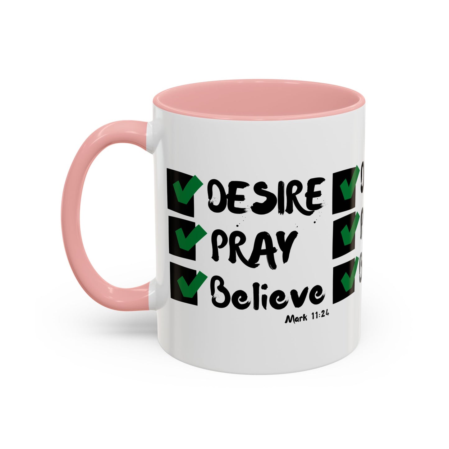 Mark 11:24 KJV Bible Verse Coffee Mug Faith Based Christian Gift