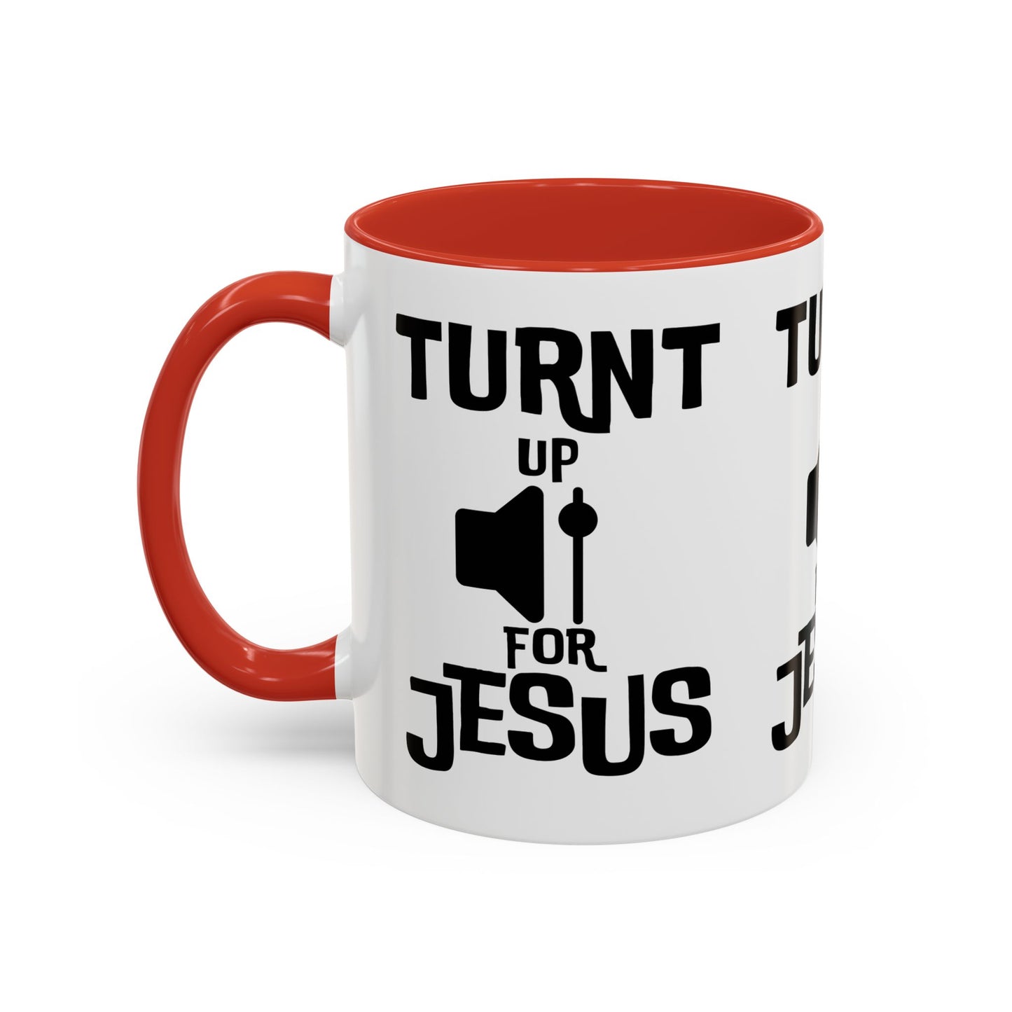 Turnt Up For Jesus Coffee Mug Biblical Christian Gift for Faith-Based Coffee Lovers