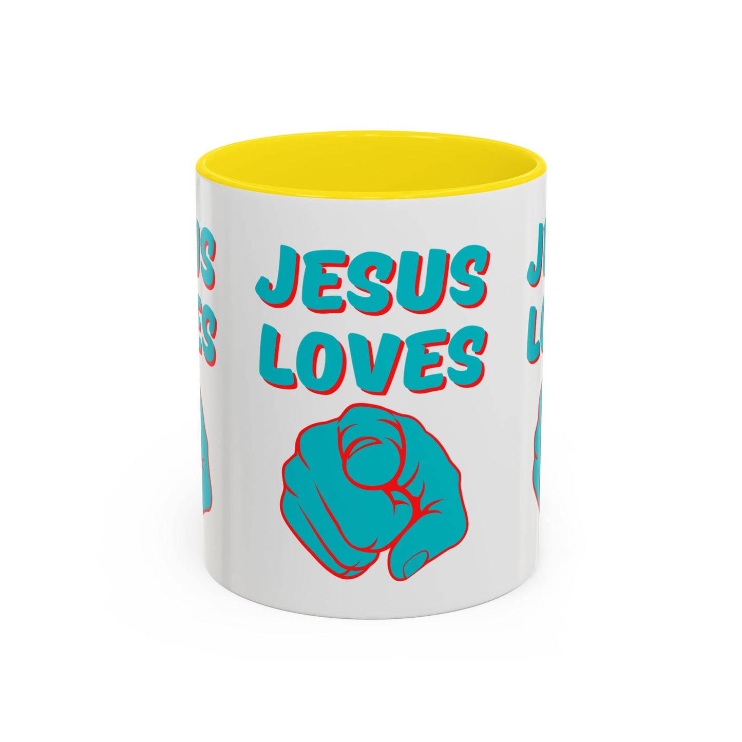 Jesus Loves You Coffee Mug Inspirational Christian Gift for Daily Encouragement