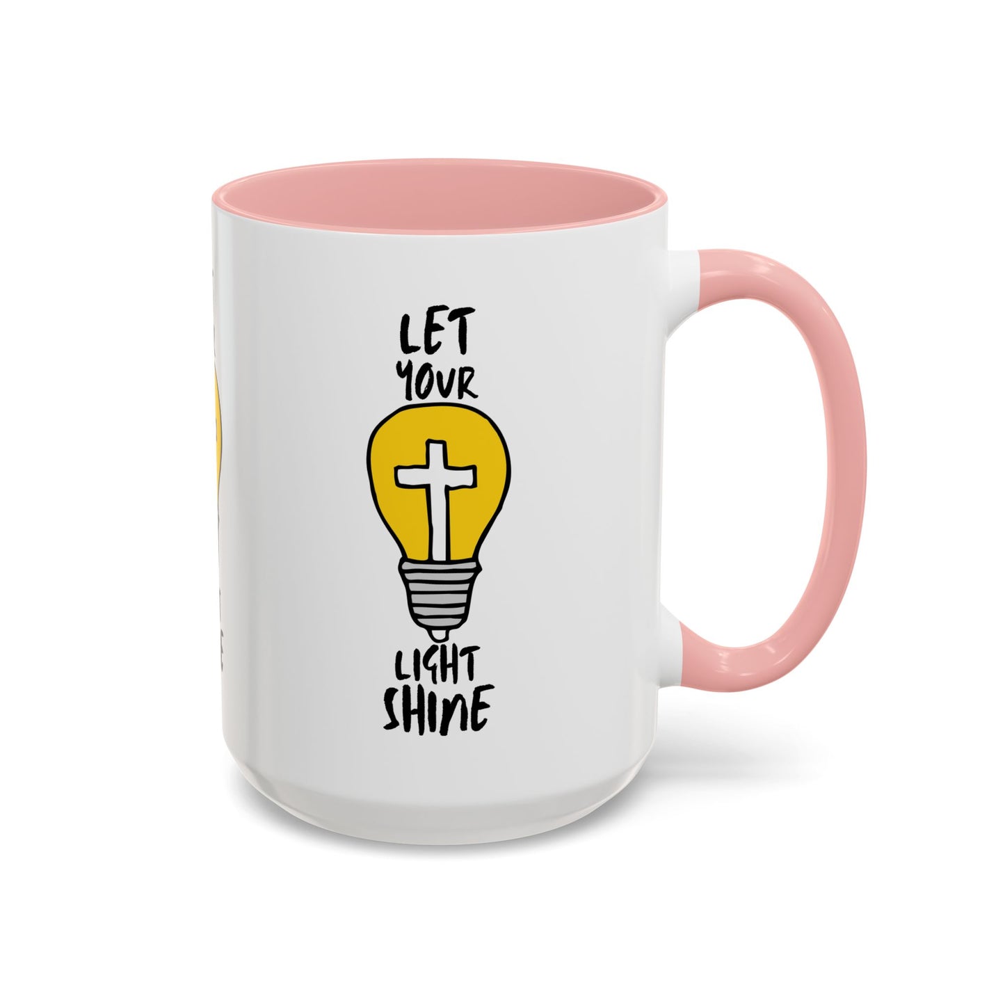 Let Your Light Shine Coffee Mug Inspirational Christian Gift for Faith-Based Coffee Lovers