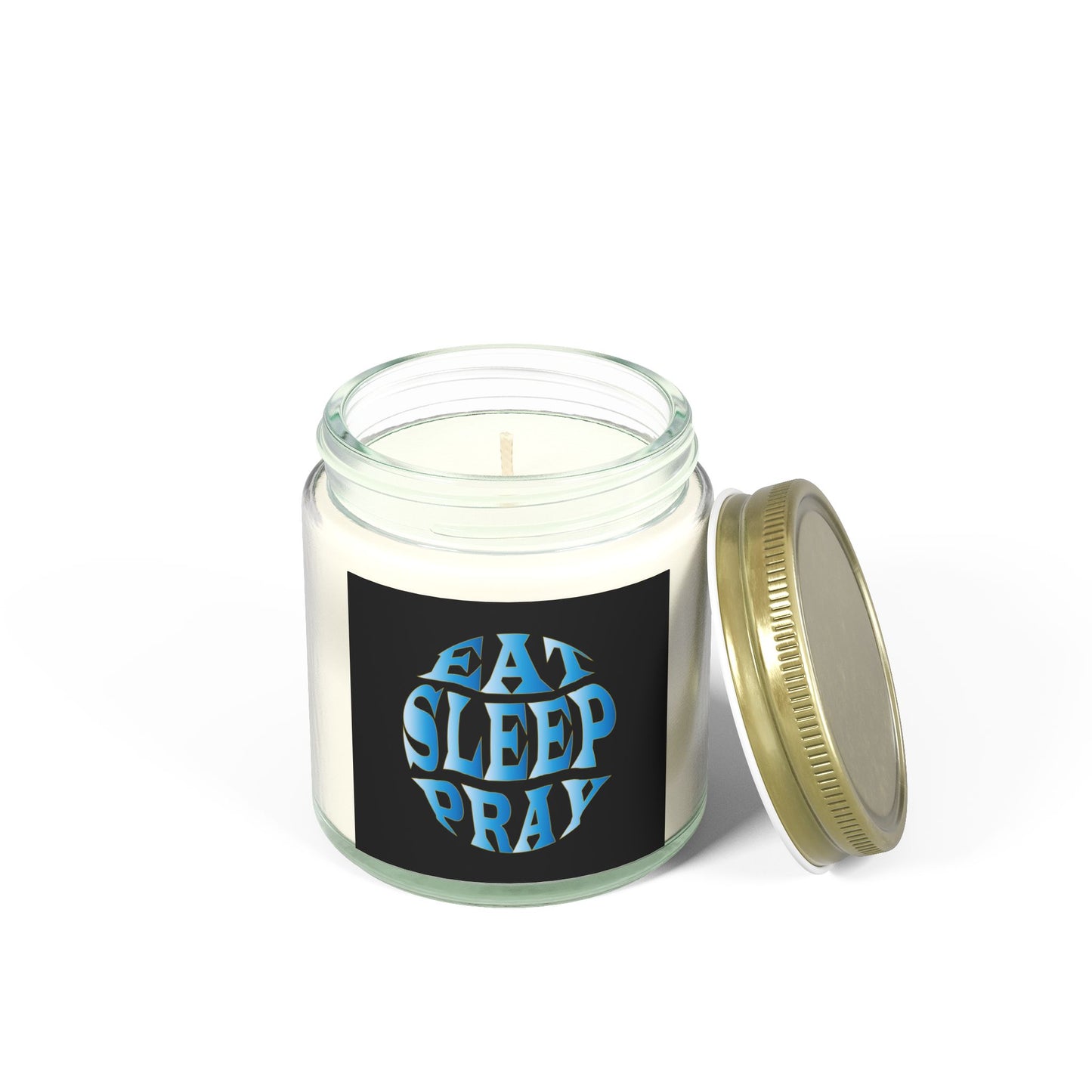 Eat Sleep Pray Scented Candle Daily Inspiration for a Faithful Life