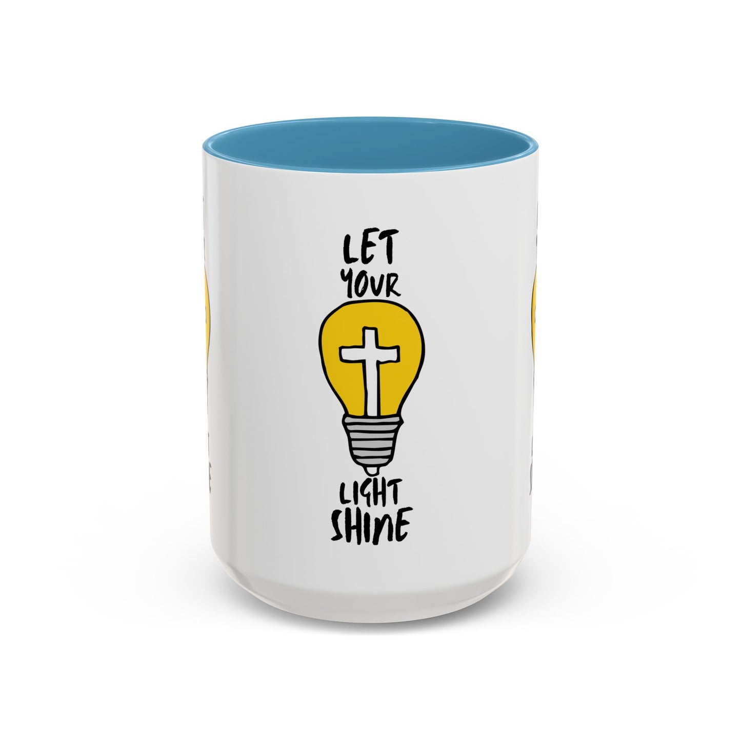 Let Your Light Shine Coffee Mug Inspirational Christian Gift for Faith-Based Coffee Lovers