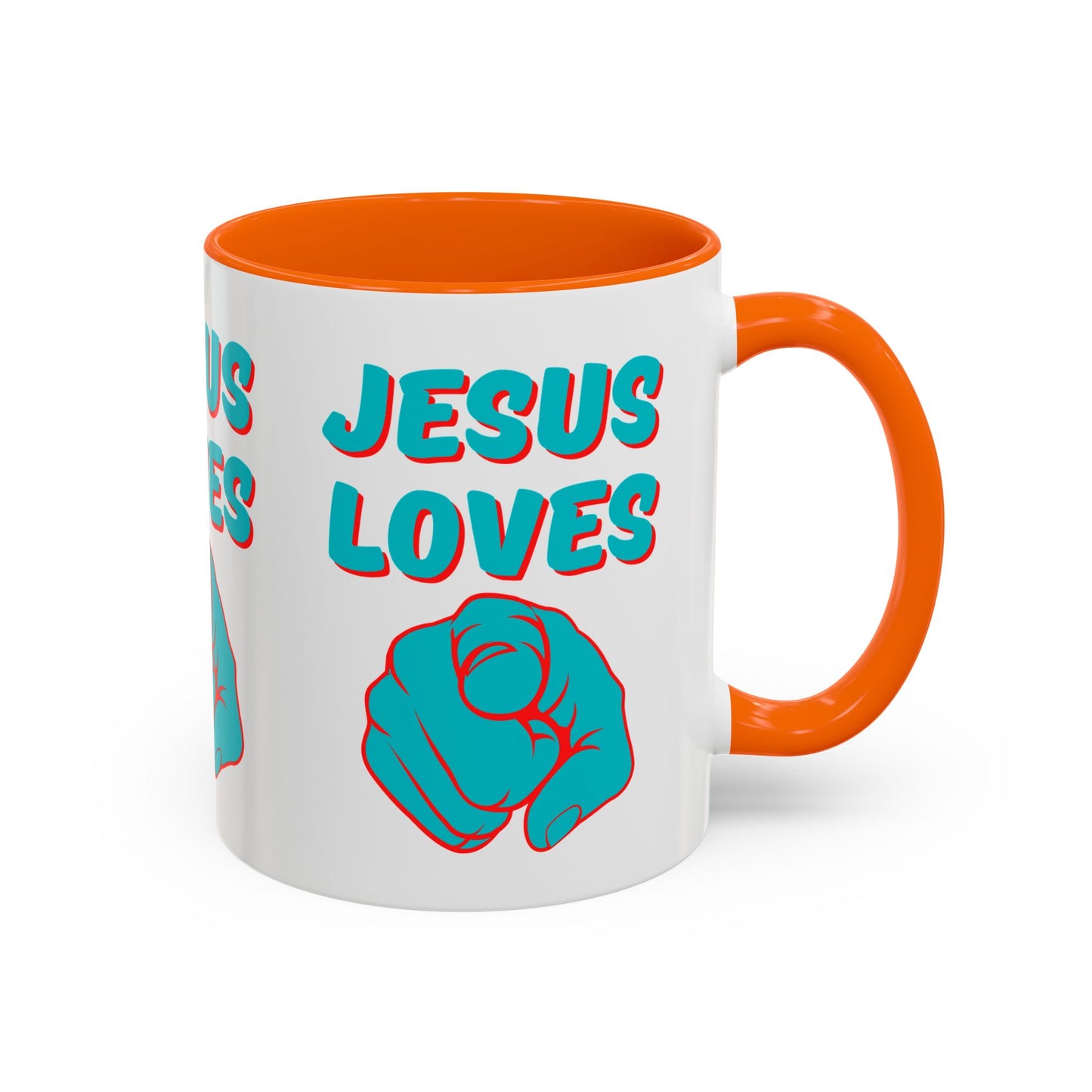 Jesus Loves You Coffee Mug Inspirational Christian Gift for Daily Encouragement