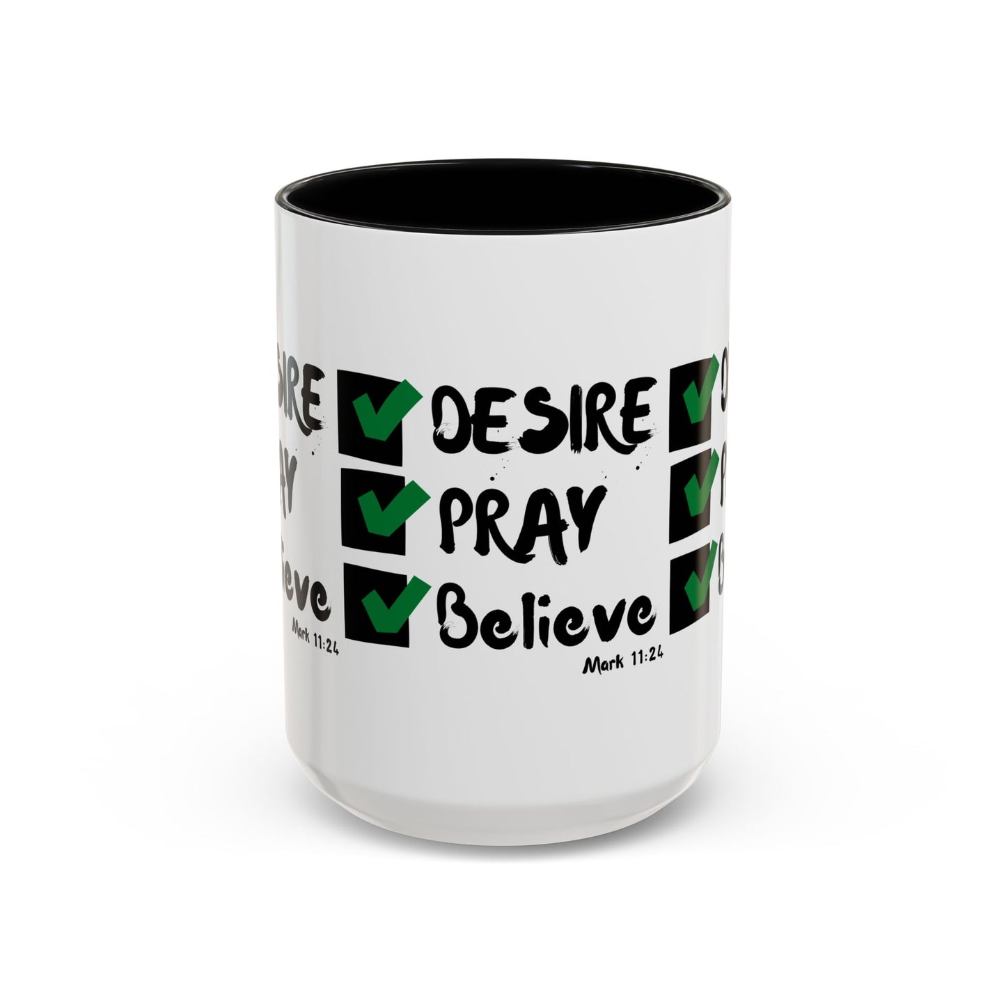 Mark 11:24 KJV Bible Verse Coffee Mug Faith Based Christian Gift