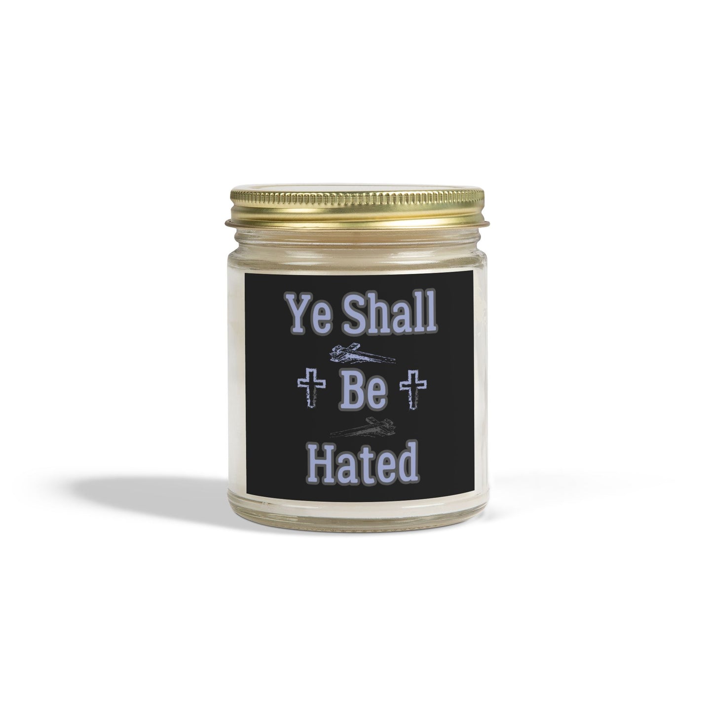 Matthew 10:22 KJV Scented Candle And Ye Shall Be Hated Gift for Faith Based Candle Lovers