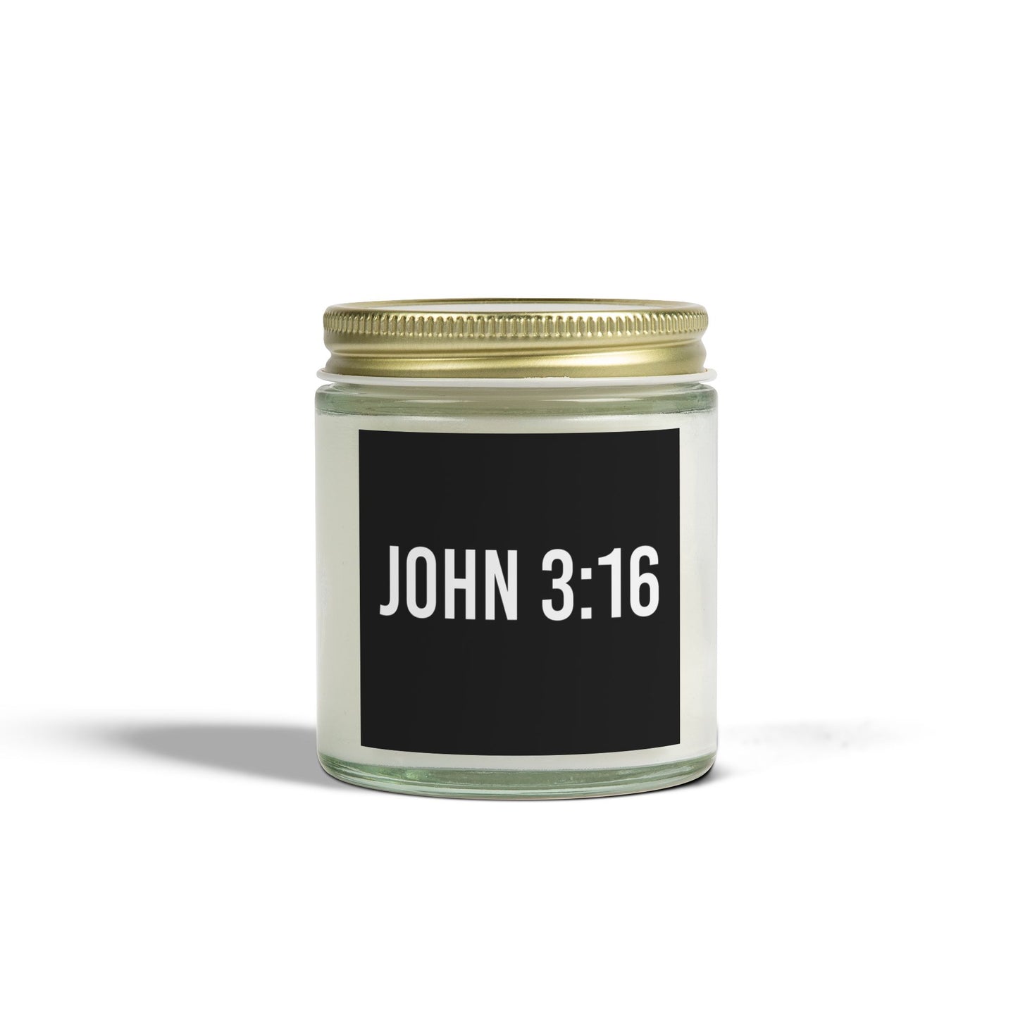 John 3:16 Scented Candle Inspirational Christian Gift for Faith-Based Living for Candle Lovers