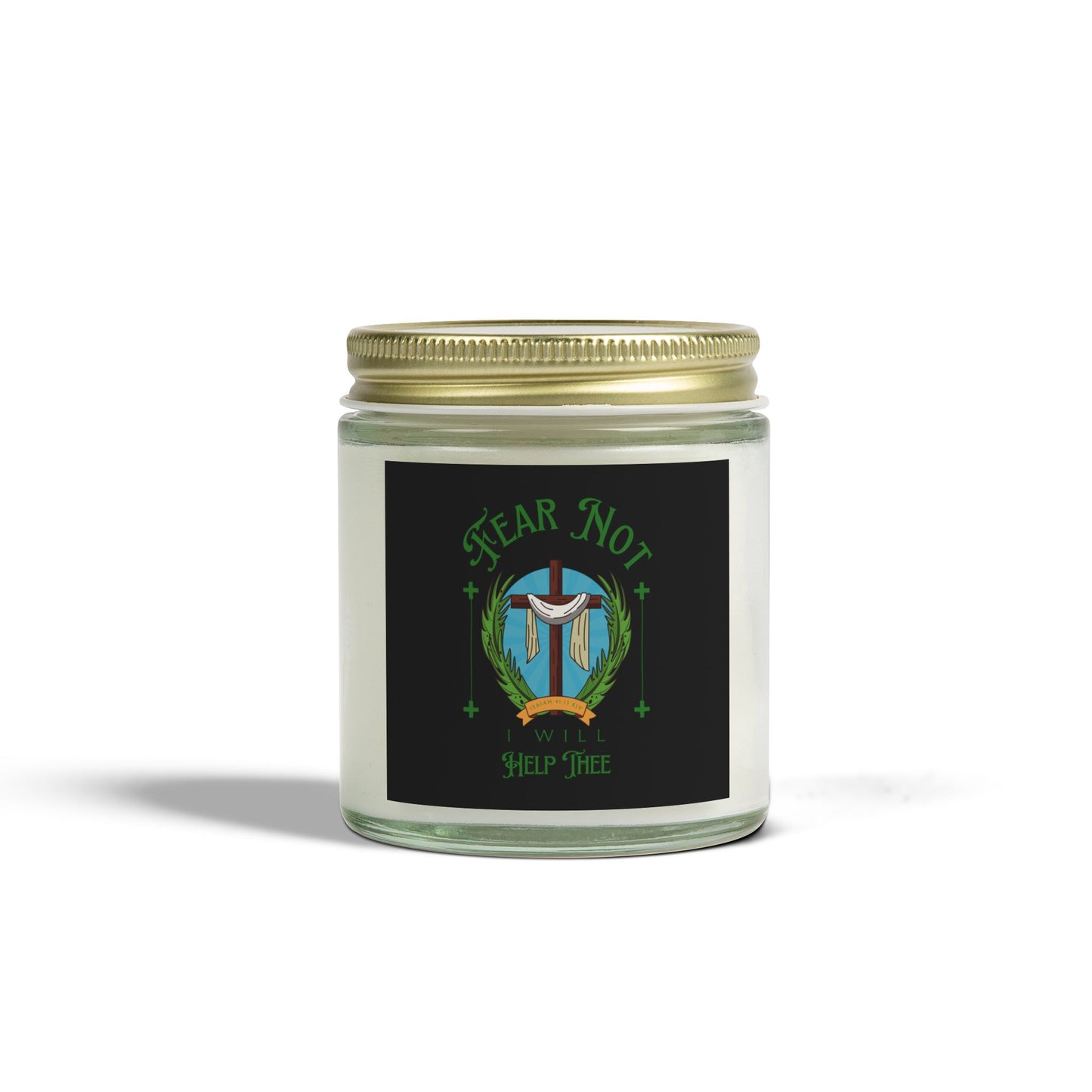 Isaiah 41:13 KJV Scented Candle Divine Strength and Comfort For Biblical Inspiration