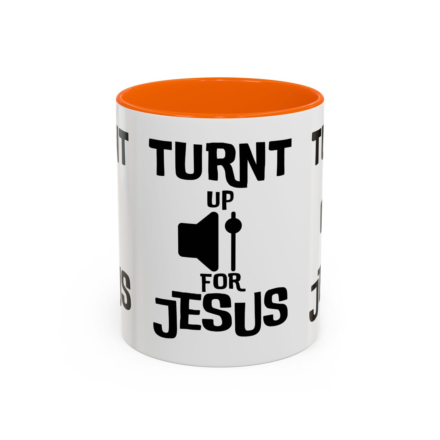 Turnt Up For Jesus Coffee Mug Biblical Christian Gift for Faith-Based Coffee Lovers