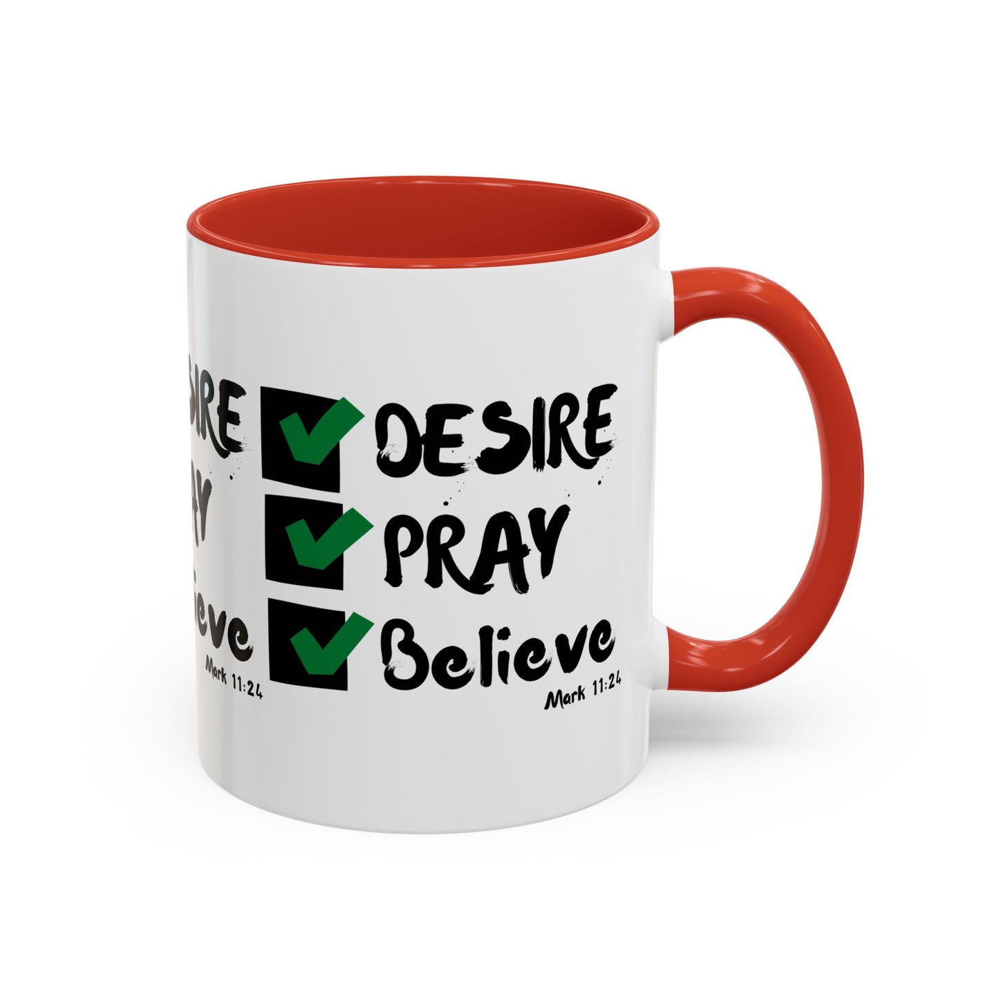 Mark 11:24 KJV Bible Verse Coffee Mug Faith Based Christian Gift