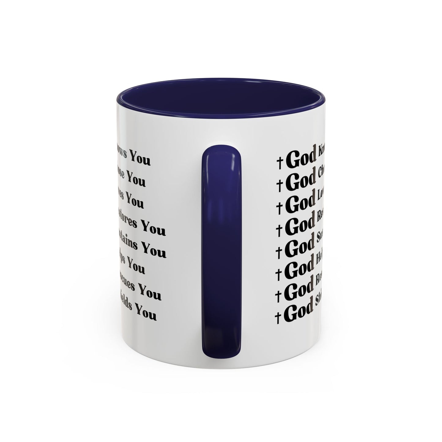 God's Love and Promises Faith-Filled Coffee Mug Faith Hope And Love Christian Gift for Coffee Lovers