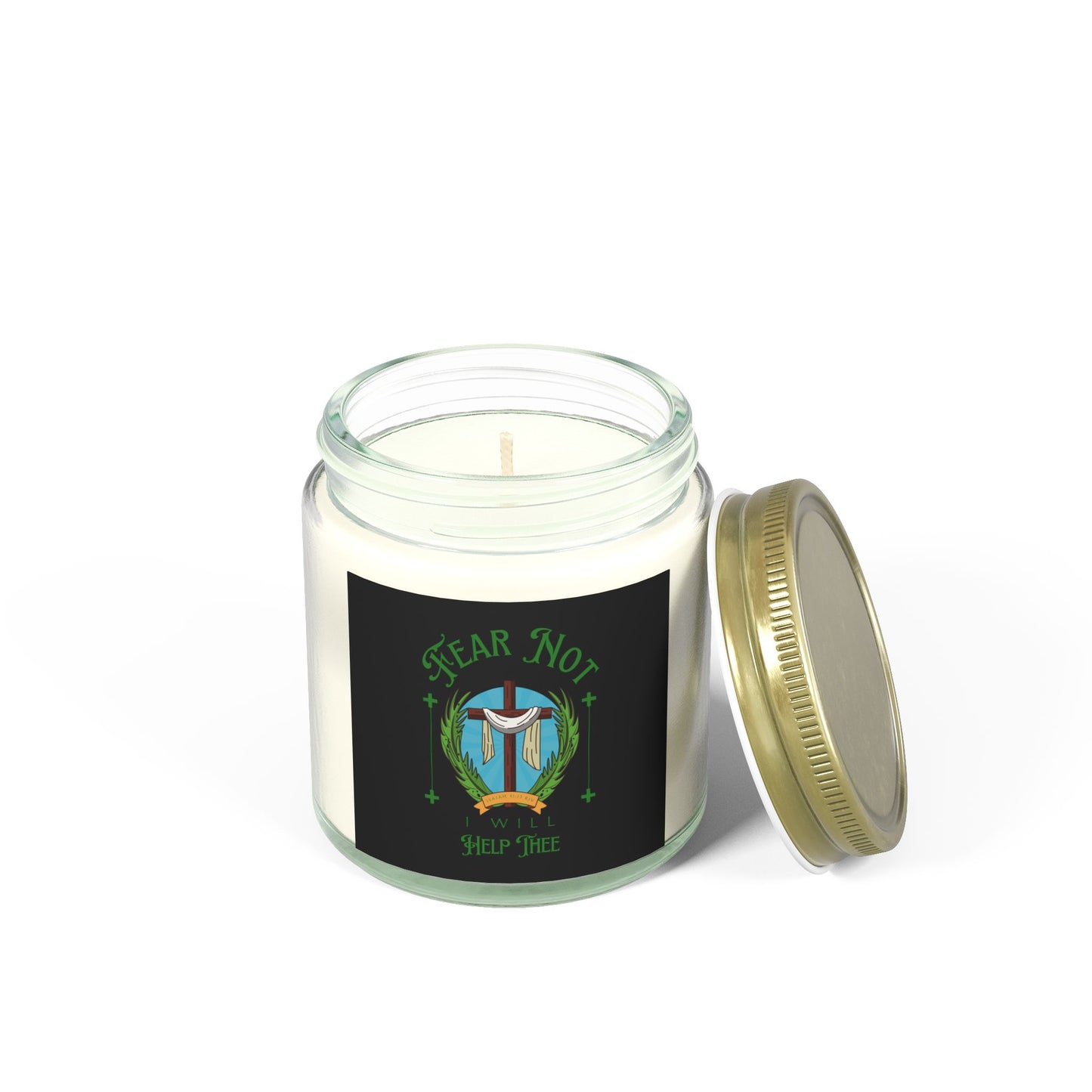 Isaiah 41:13 KJV Scented Candle Divine Strength and Comfort For Biblical Inspiration