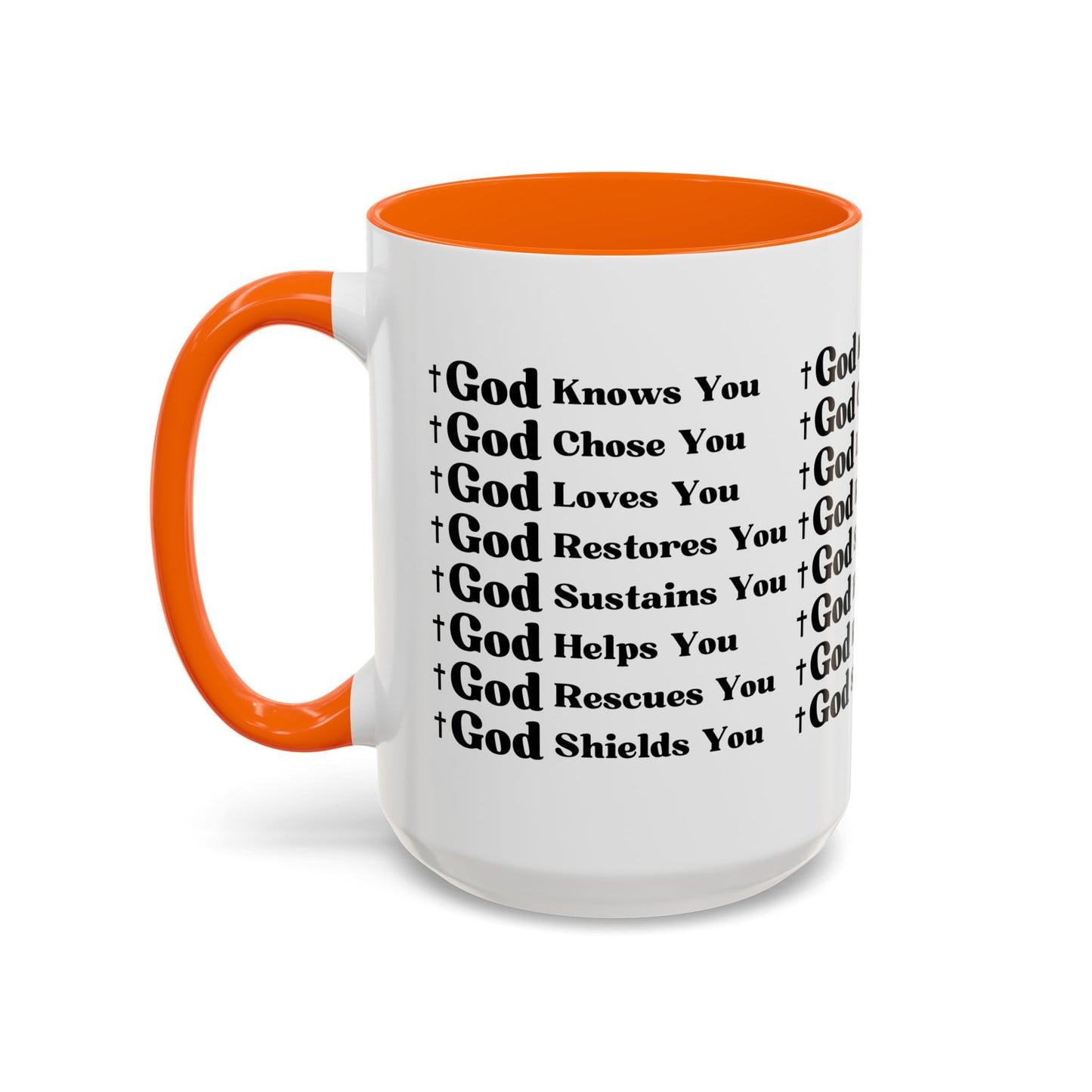 God's Love and Promises Faith-Filled Coffee Mug Faith Hope And Love Christian Gift for Coffee Lovers