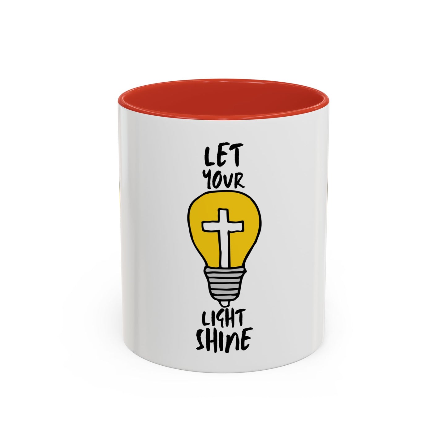 Let Your Light Shine Coffee Mug Inspirational Christian Gift for Faith-Based Coffee Lovers