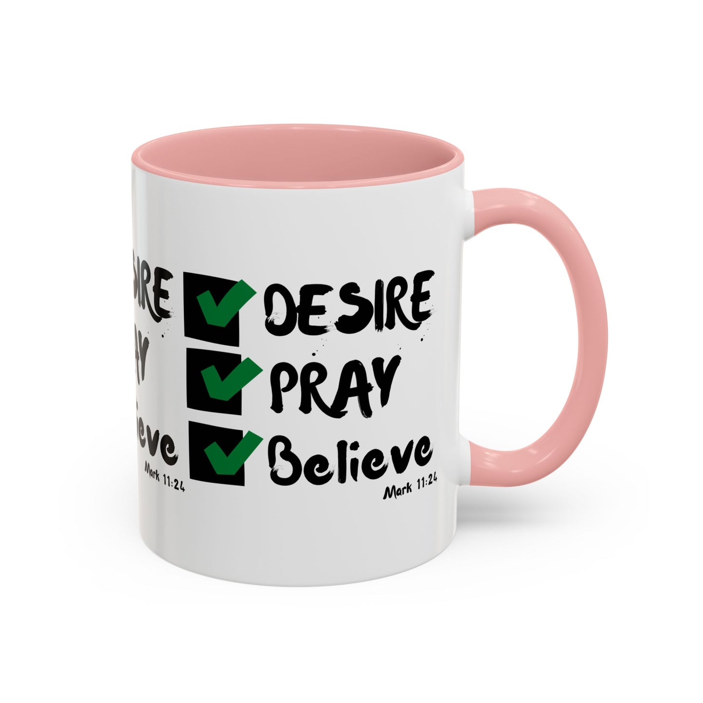 Mark 11:24 KJV Bible Verse Coffee Mug Faith Based Christian Gift