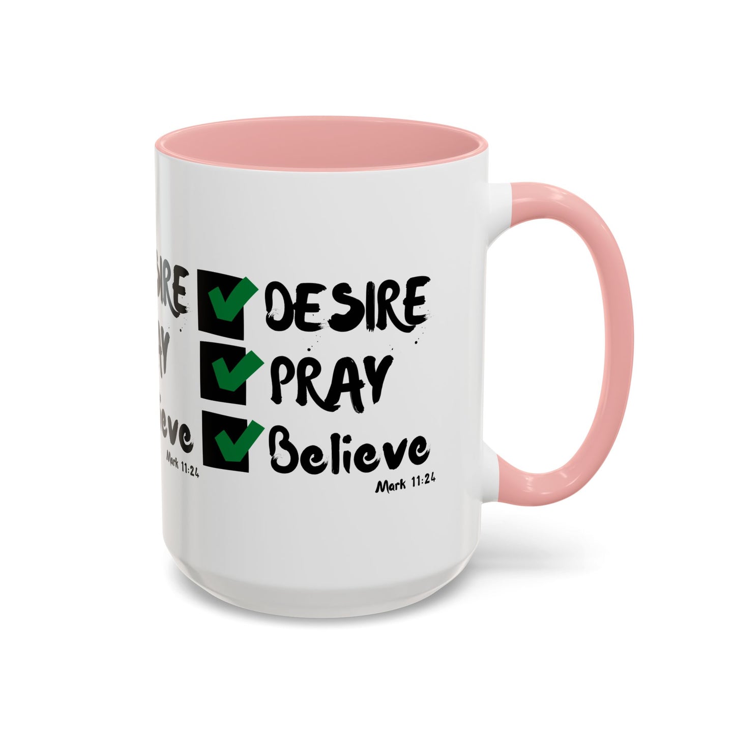 Mark 11:24 KJV Bible Verse Coffee Mug Faith Based Christian Gift