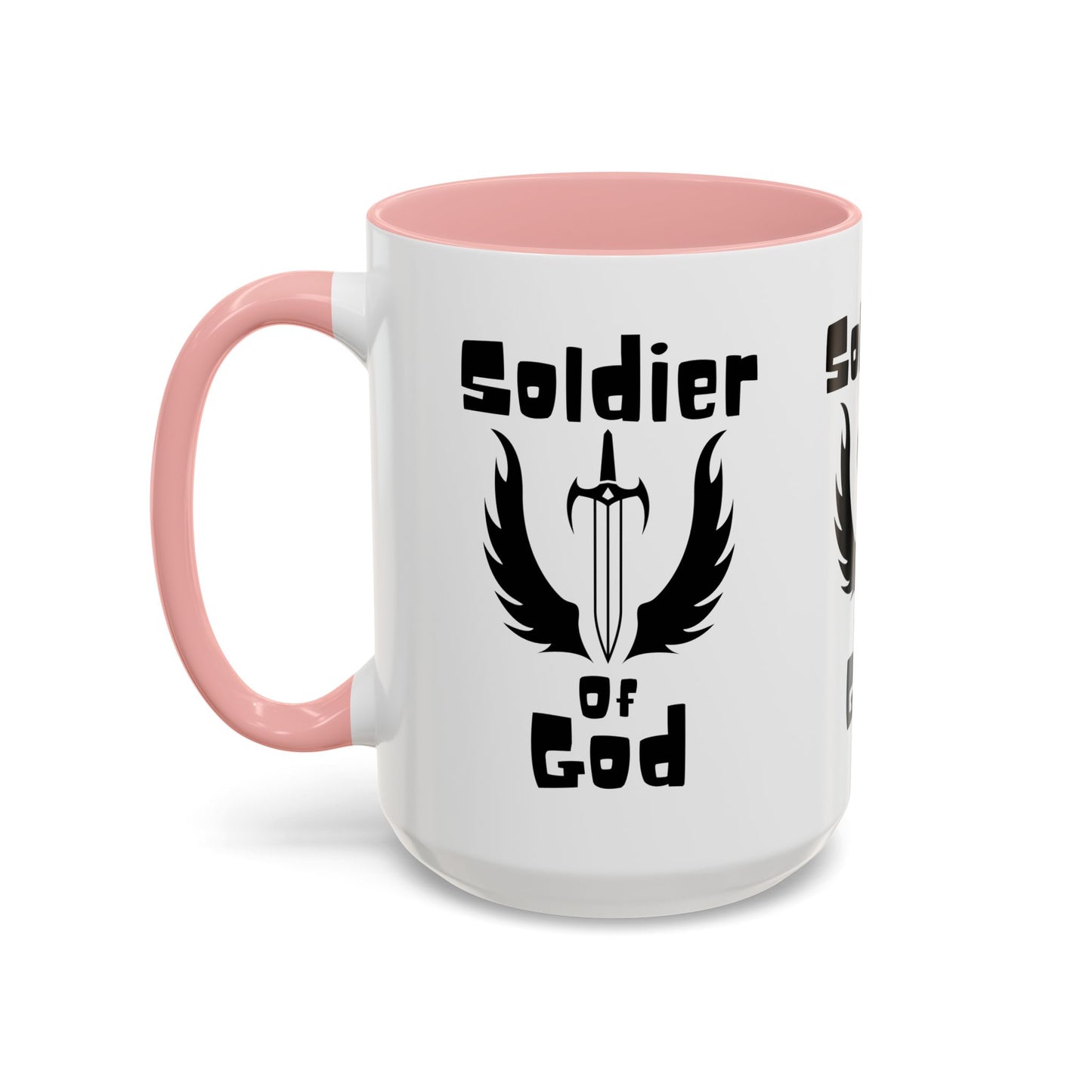 Soldier of God Coffee Mug Inspirational Christian Gift for Faith-Based Living