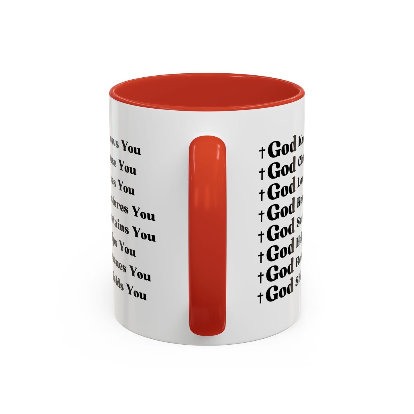 God's Love and Promises Faith-Filled Coffee Mug Faith Hope And Love Christian Gift for Coffee Lovers