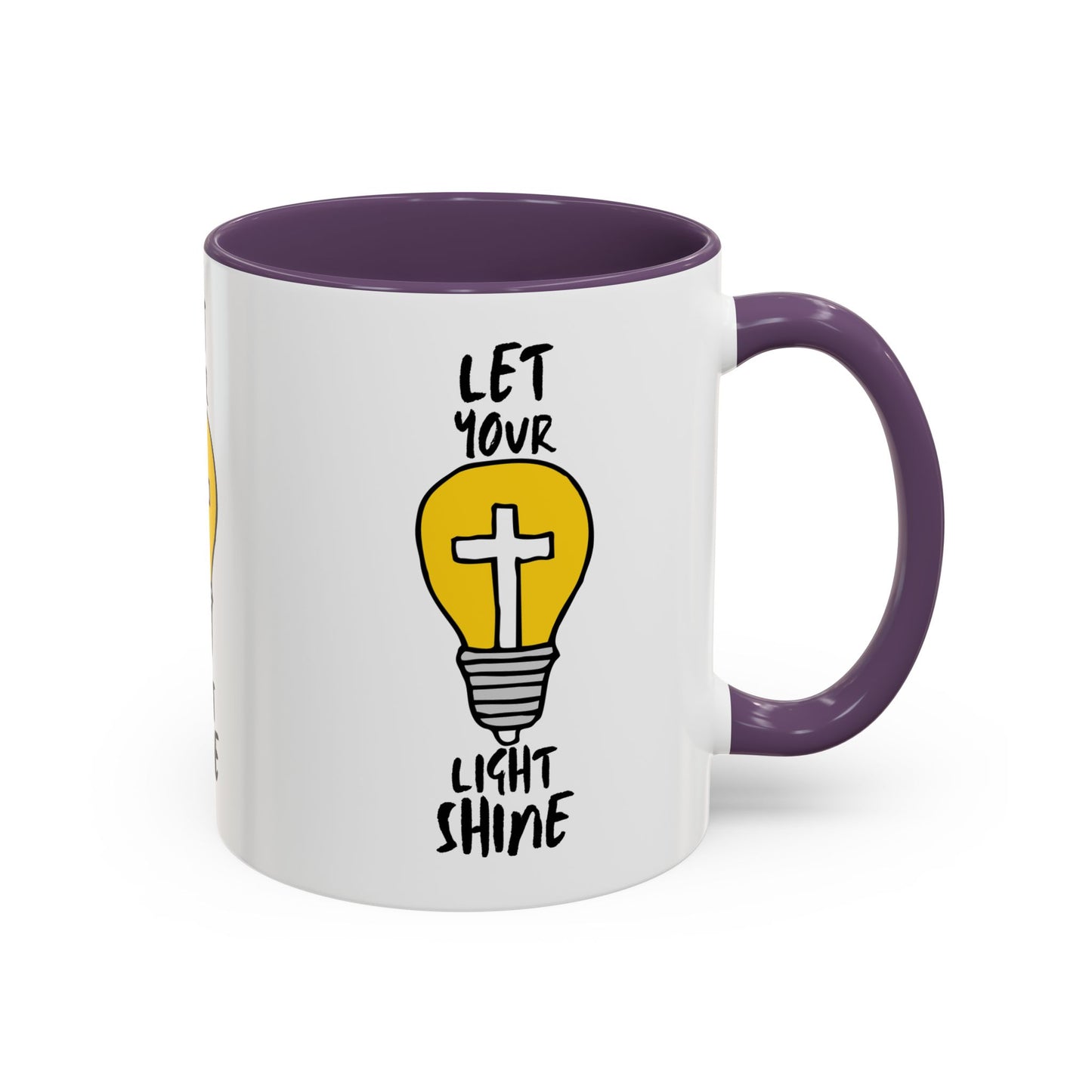 Let Your Light Shine Coffee Mug Inspirational Christian Gift for Faith-Based Coffee Lovers