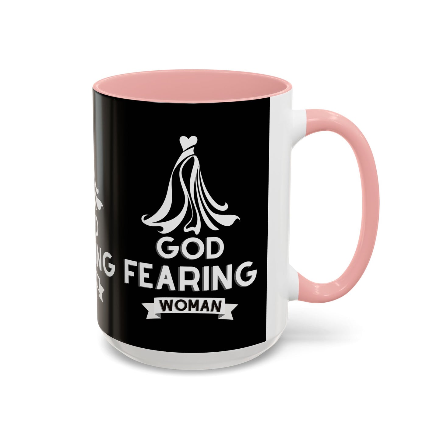 God Fearing Woman Coffee Mug Inspirational Christian Gift for Her