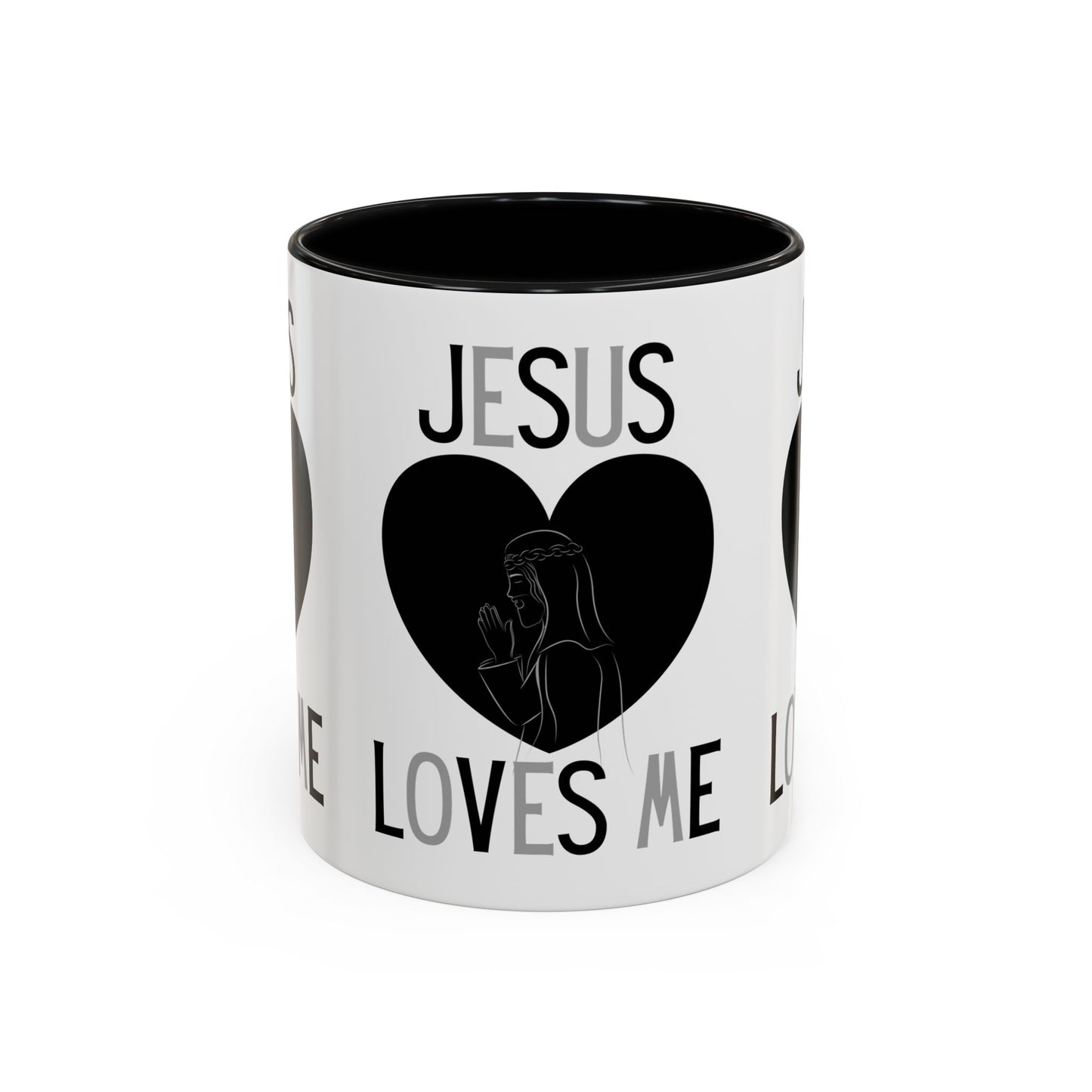 Jesus Loves Me Coffee Mug Inspirational Christian Gift for Faith-Based Living