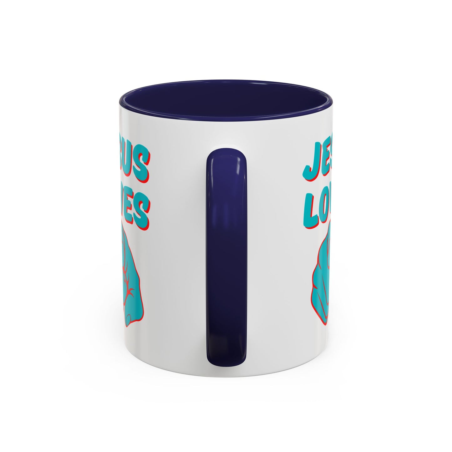 Jesus Loves You Coffee Mug Inspirational Christian Gift for Daily Encouragement