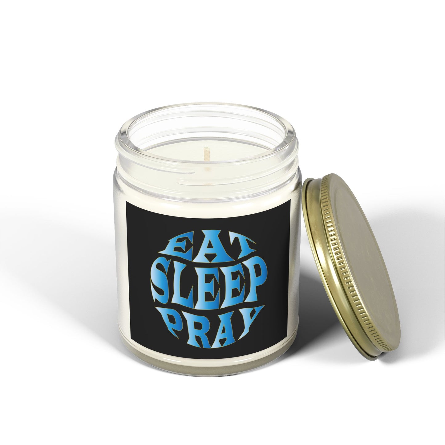 Eat Sleep Pray Scented Candle Daily Inspiration for a Faithful Life