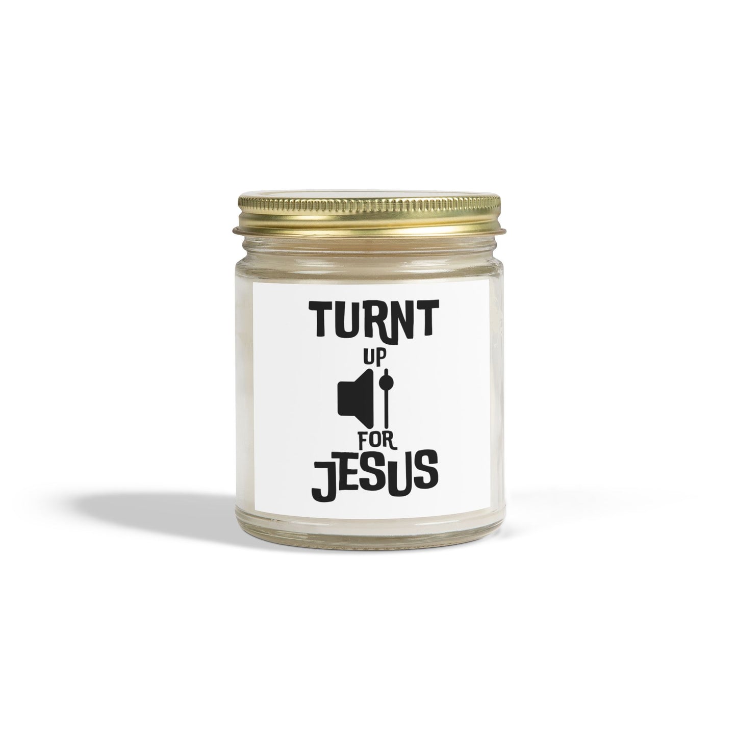 Turnt Up For Jesus Scented Candle Biblical Christian Gift for Faith-Based Candle Lovers